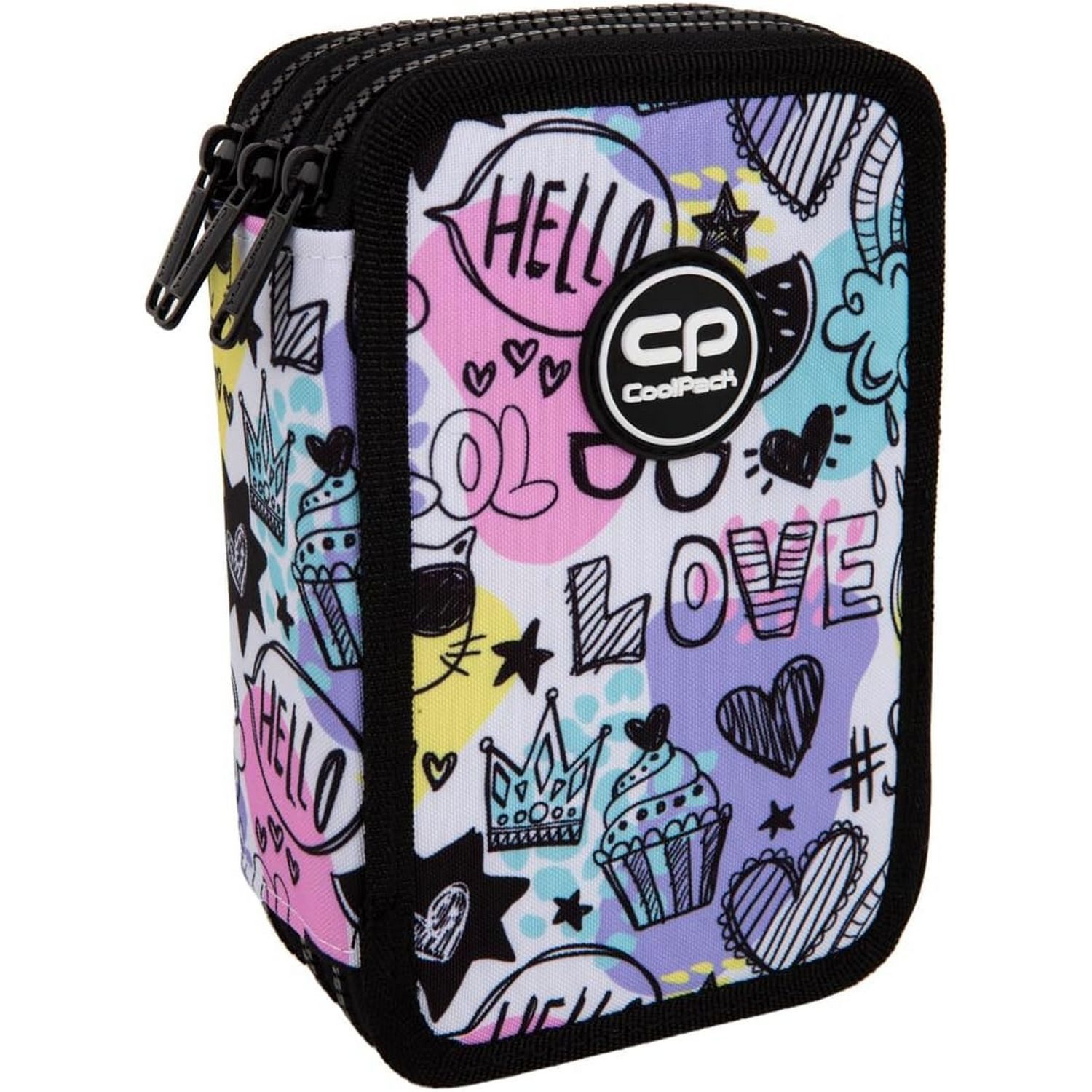 CoolPack Schreibgeräteetui CoolPack Etui JUMPER 3 Zipper 44 teilig, MOOD günstig online kaufen