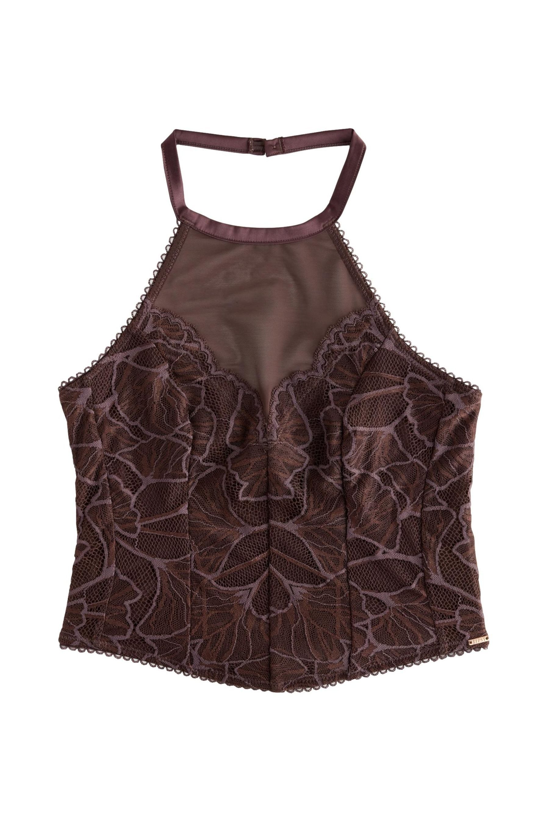 LIPSY Corsage Lipsy verkürztes Neckholderoberteil mit Mieder (1-tlg)