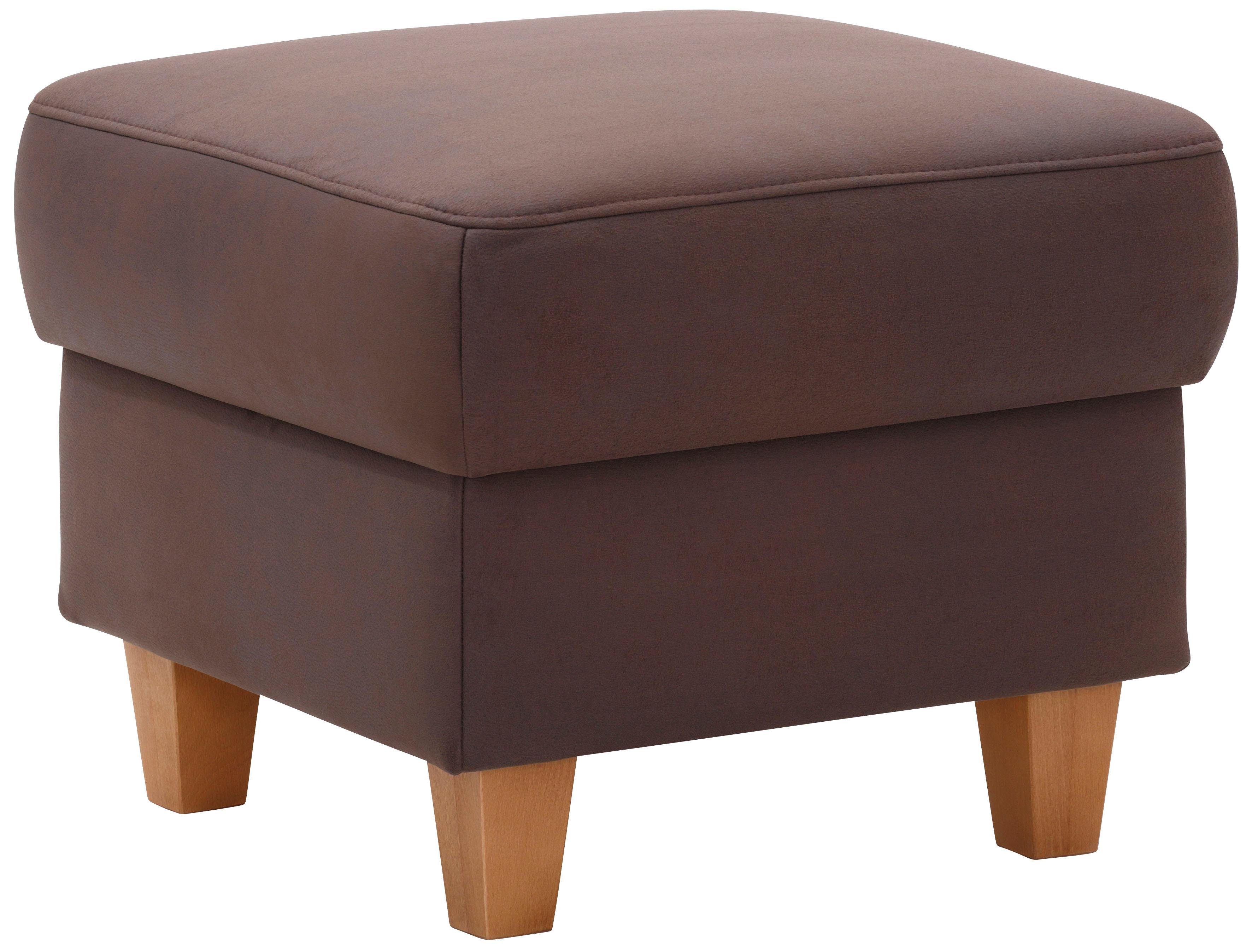 Home affaire Polsterhocker "Palmera, B: 58 cm" mit Stauraum, Federkern günstig online kaufen