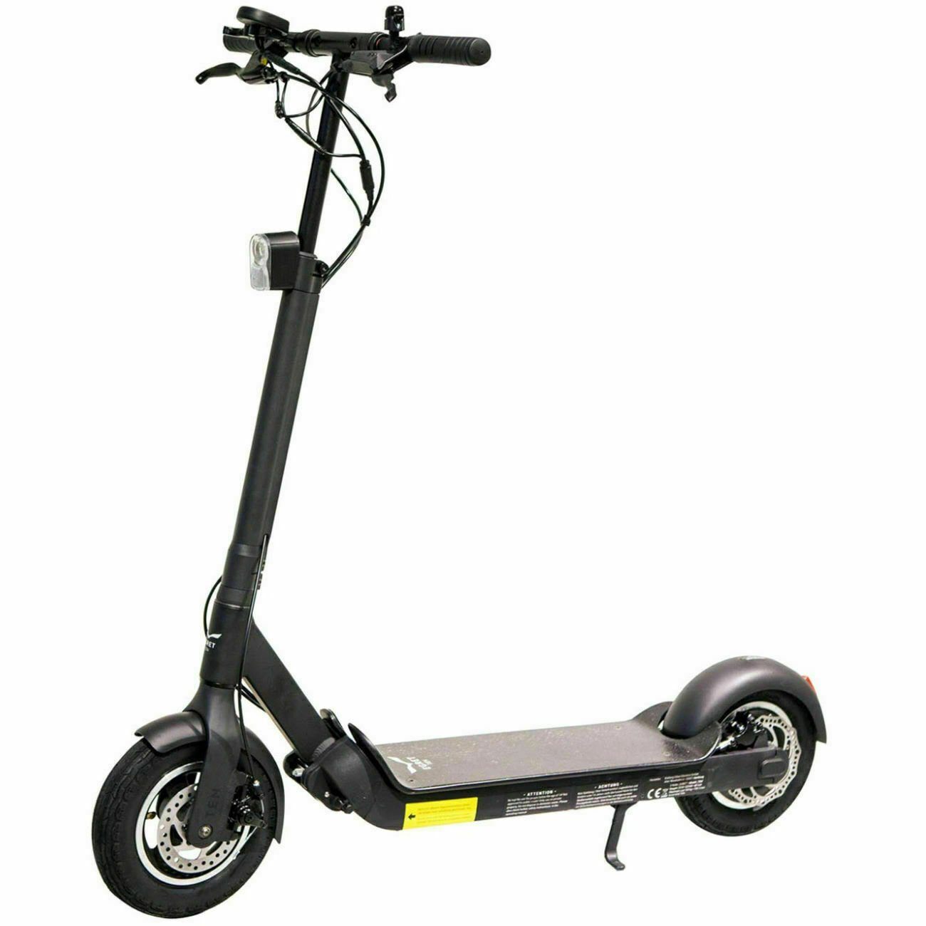 Egret E-Scooter »Ten V3X E-Scooter 10 Zoll luftbereift Elektro Scooter  Roller 30km reichweite«, 28,00 km/h, extra lange Reichweite, 28 km/h