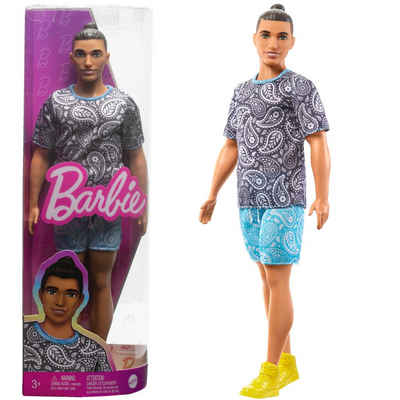 Barbie Anziehpuppe Ken Puppe Bun & Paisley Barbie HPF80 Mattel Fashionistas 204