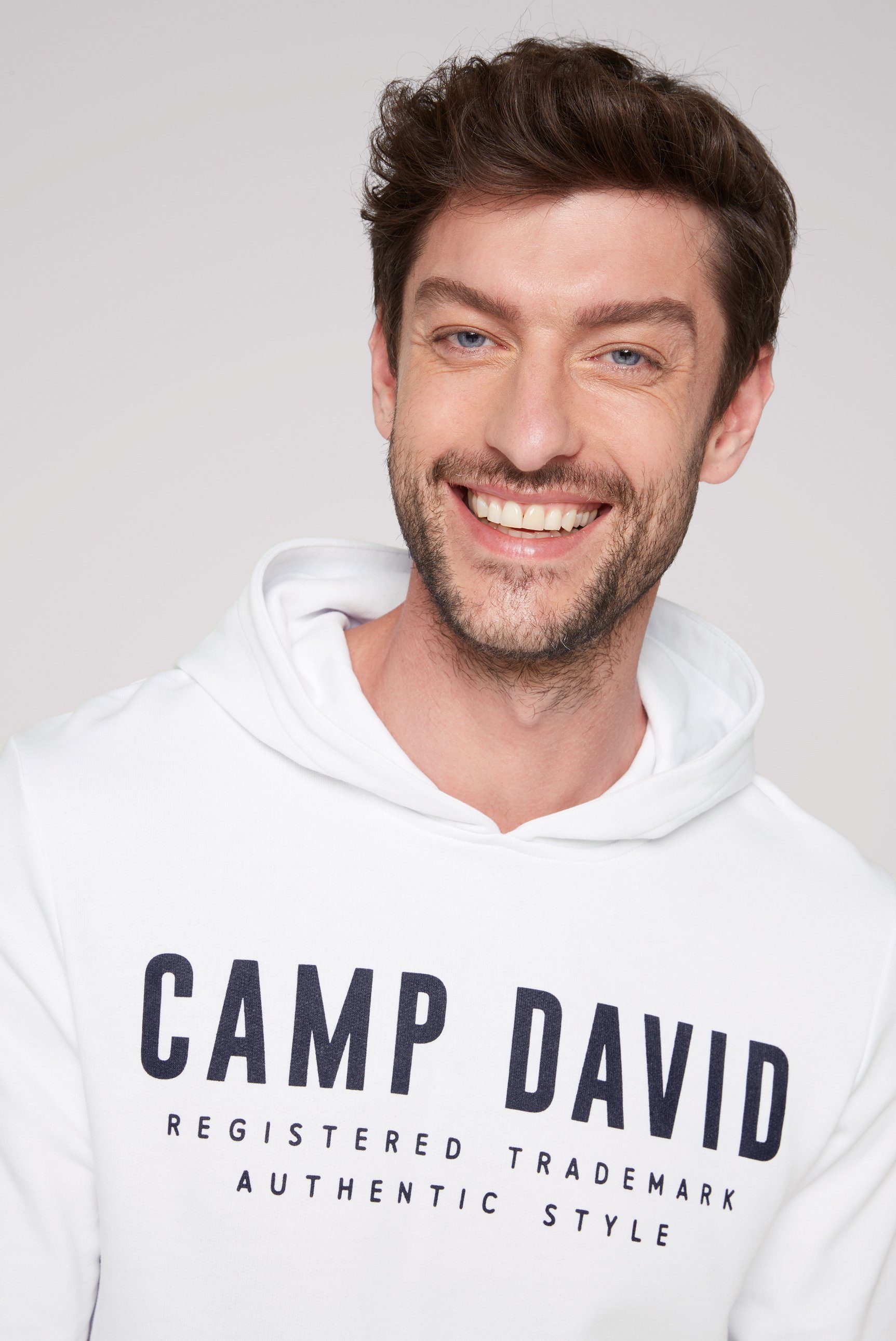 CAMP DAVID Kapuzensweatshirt aus Baumwolle
