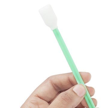 Belle Vous Körperbürste Cleaning Swabs - 100 pcs, 12.8 x 1.5 cm, long, sterile, foam, square, 1-tlg., Printer, Camera, Lens Cleaning Swabs - 100 pcs