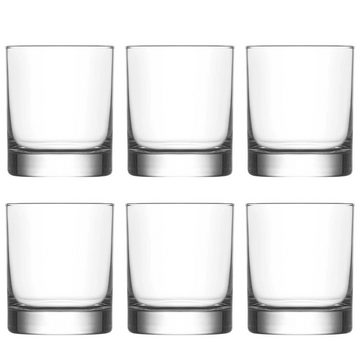 LAV Glas Wassergläser 305 ml 6tlg Whisky-Glas Trinkglas ADA382, Glas