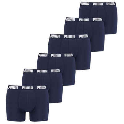 PUMA Boxer Herren Boxer Shorts, 6er Pack - Everyday Boxers