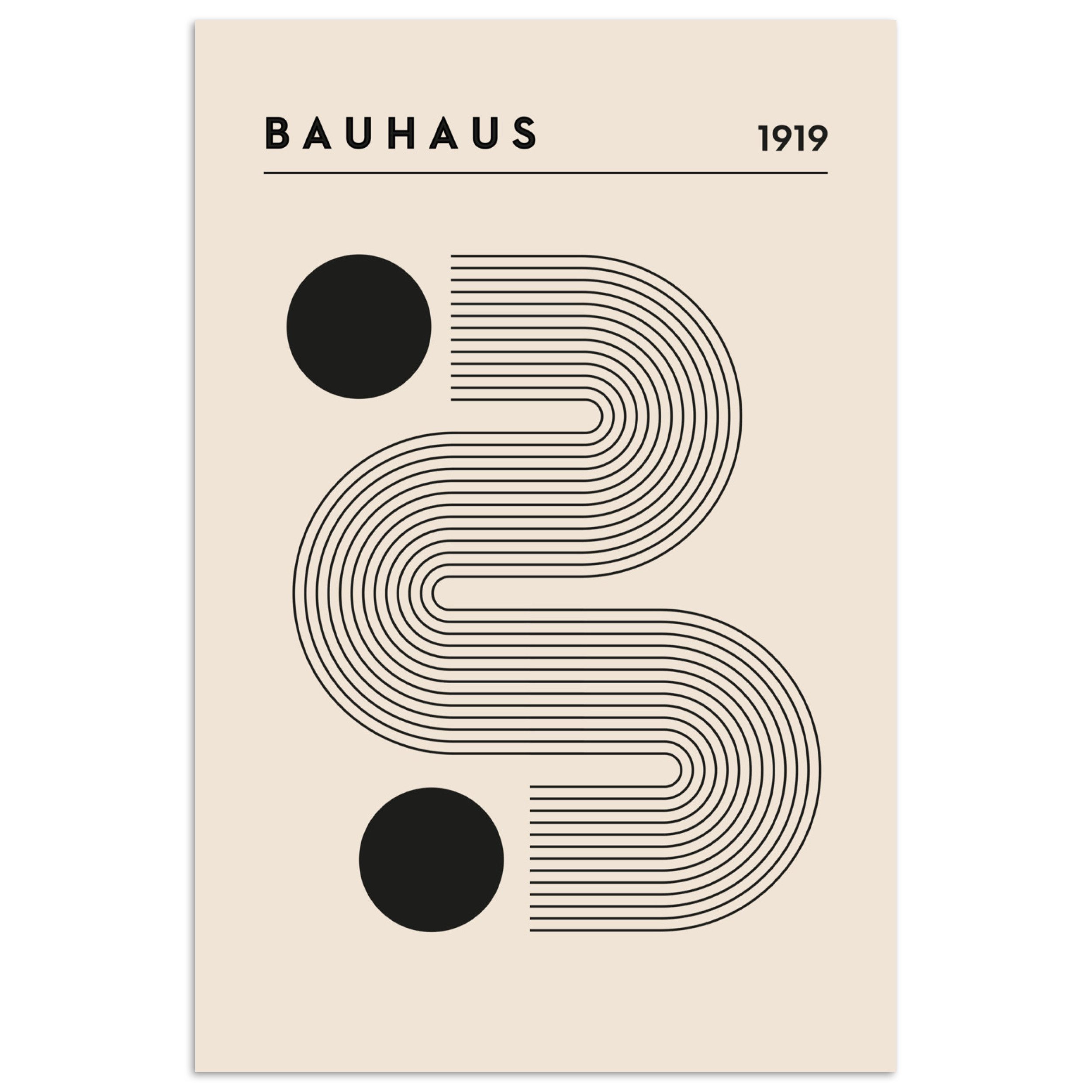 MuchoWow Poster Bauhaus - Abstrakt - günstig online kaufen