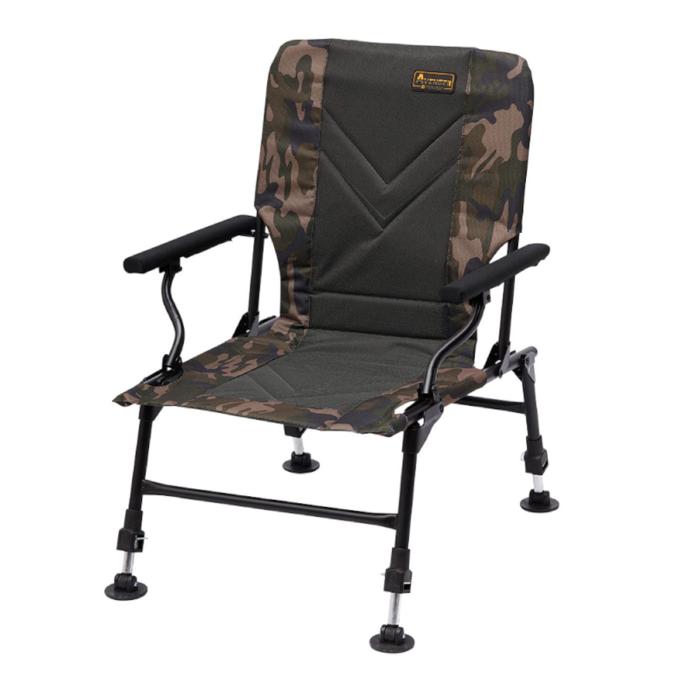 Prologic Angelstuhl Prologic Avenger Relax Camo Chair W/Armrest & Covers - Angelstuhl