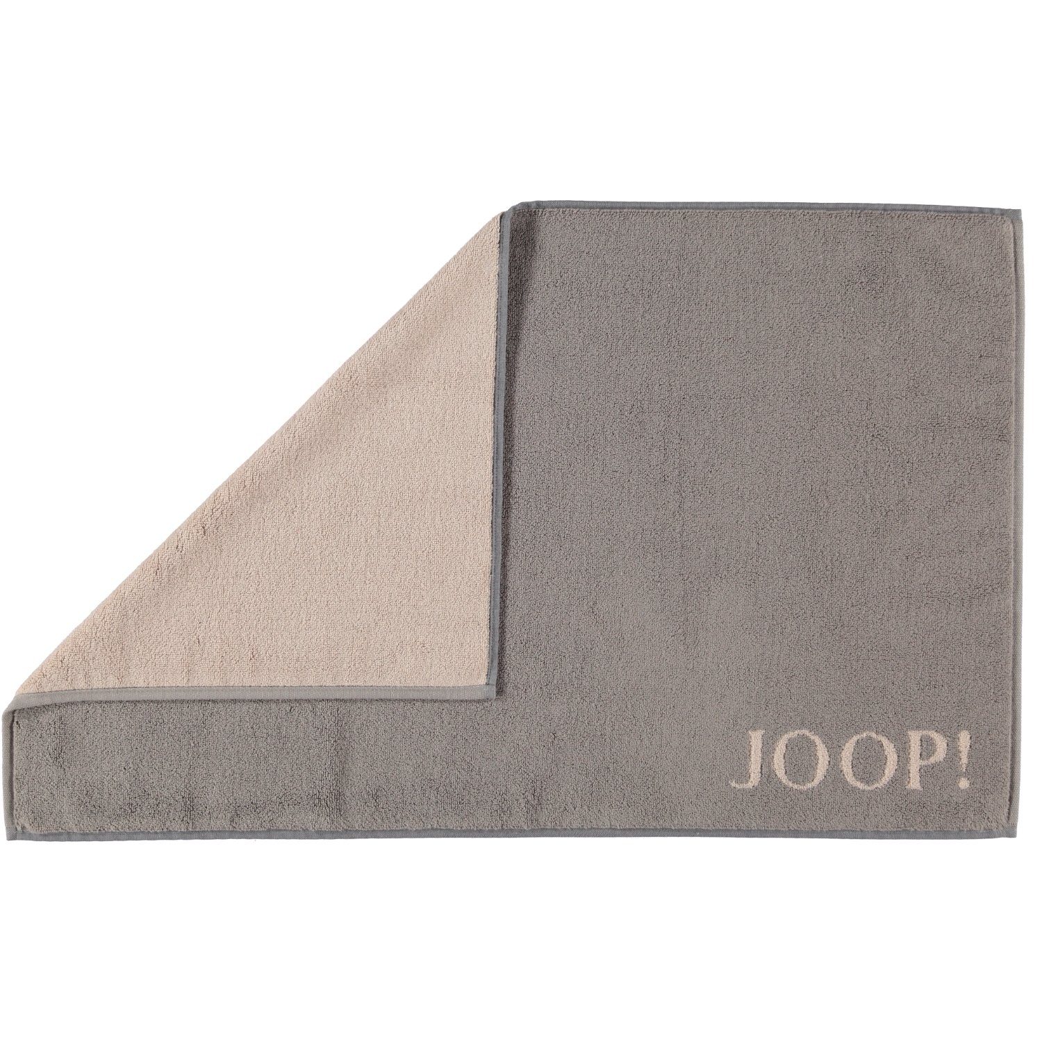 1600 Braun/Grau 100% Joop!, Doubleface Classic Duschmatte Baumwolle