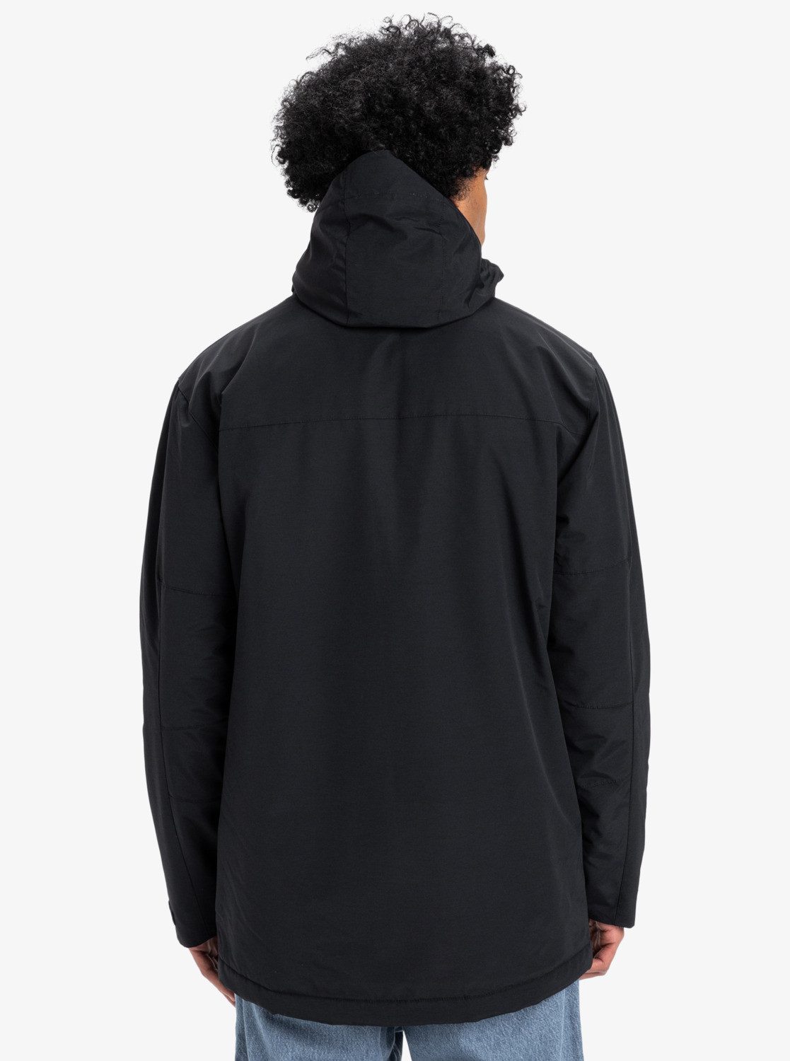 Quiksilver Langmantel OVERCAST 3K PARKA wasserabweisendes Material, atmungsaktiv, aus Baumwolle und Nylon