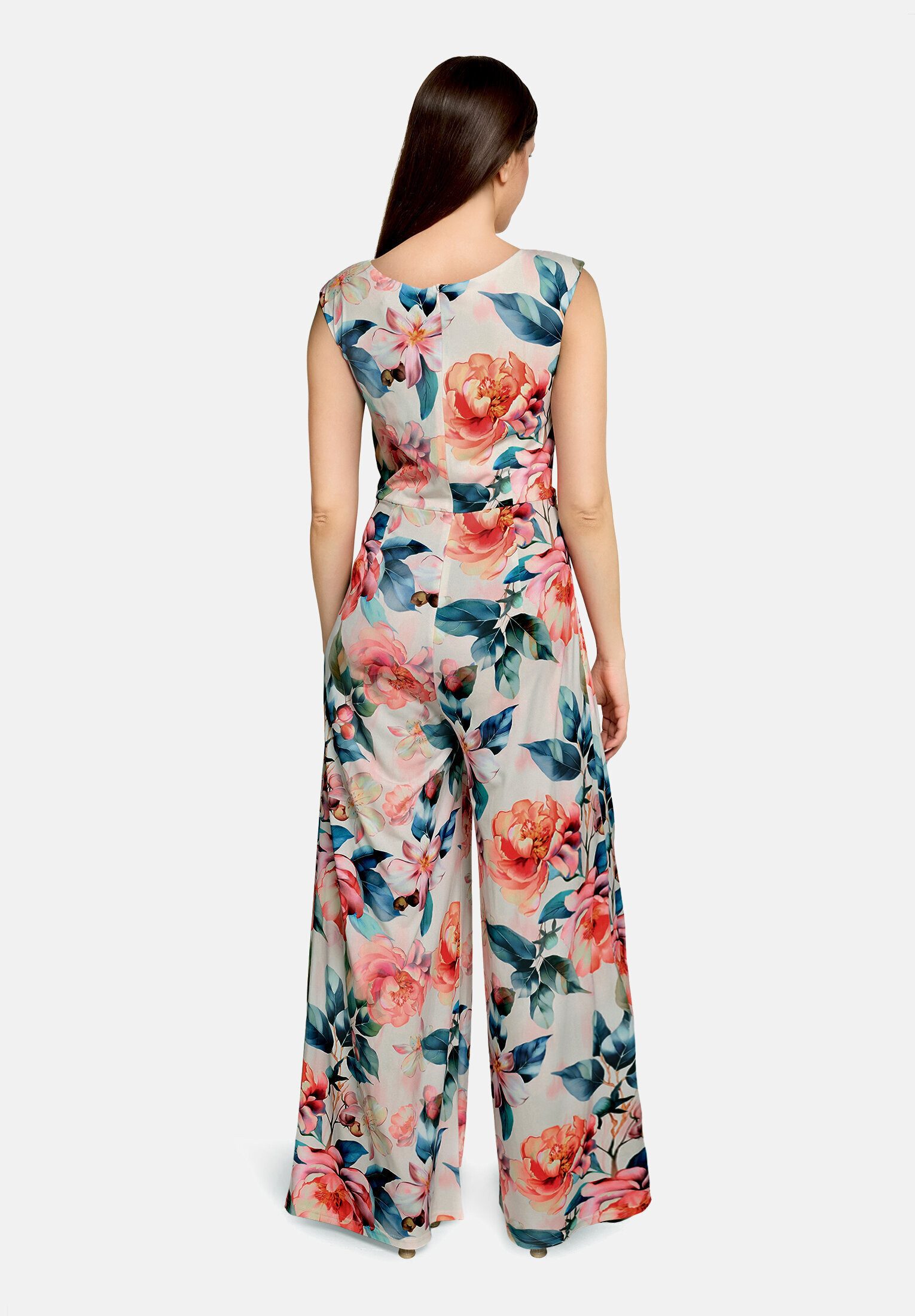 Vera Mont Overall Damen mit Raffung (1-tlg)