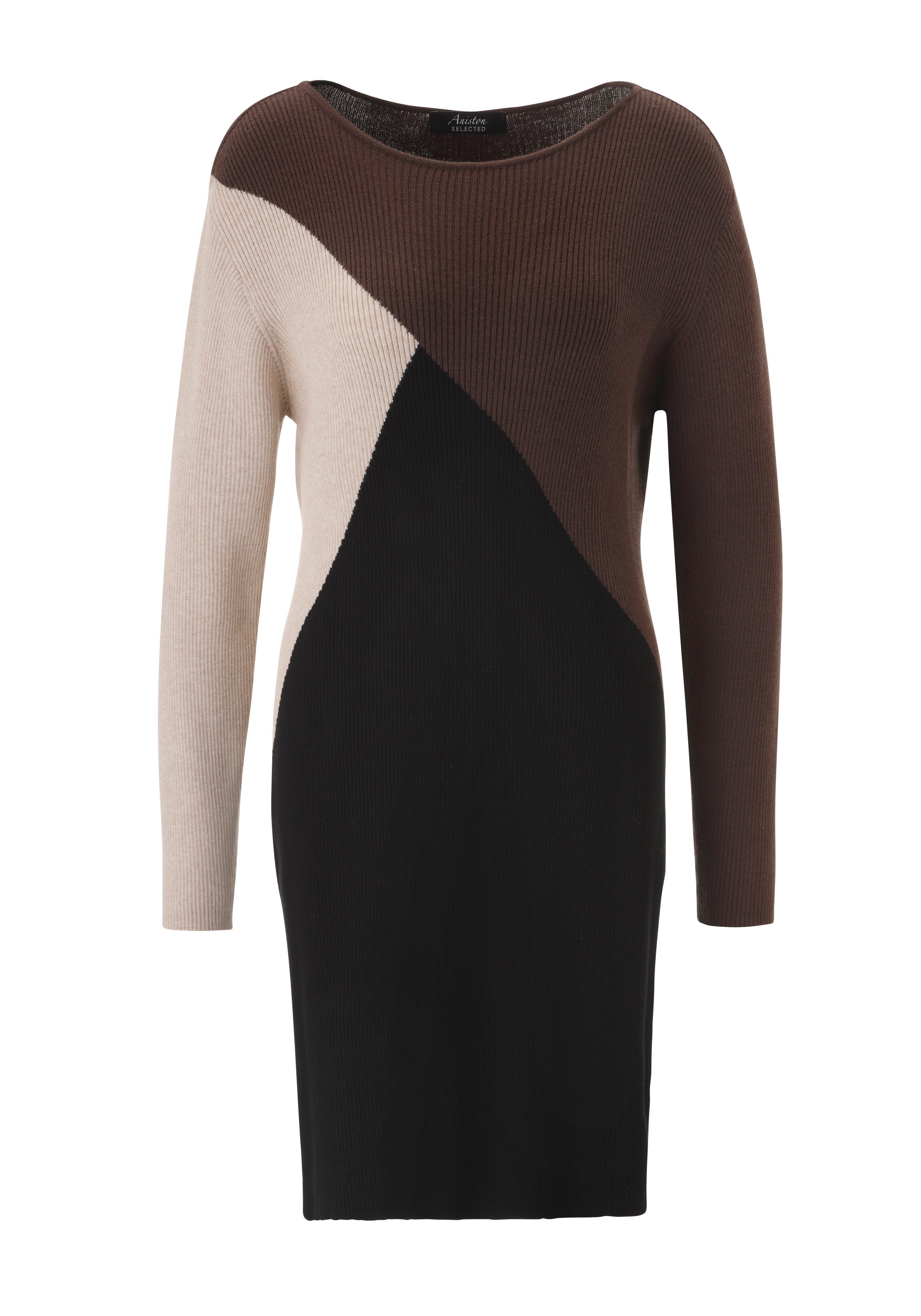 Aniston SELECTED Strickkleid aus feinem und weichem Rippstrick - NEUE KOLLEKTION – Bild 5 von 5