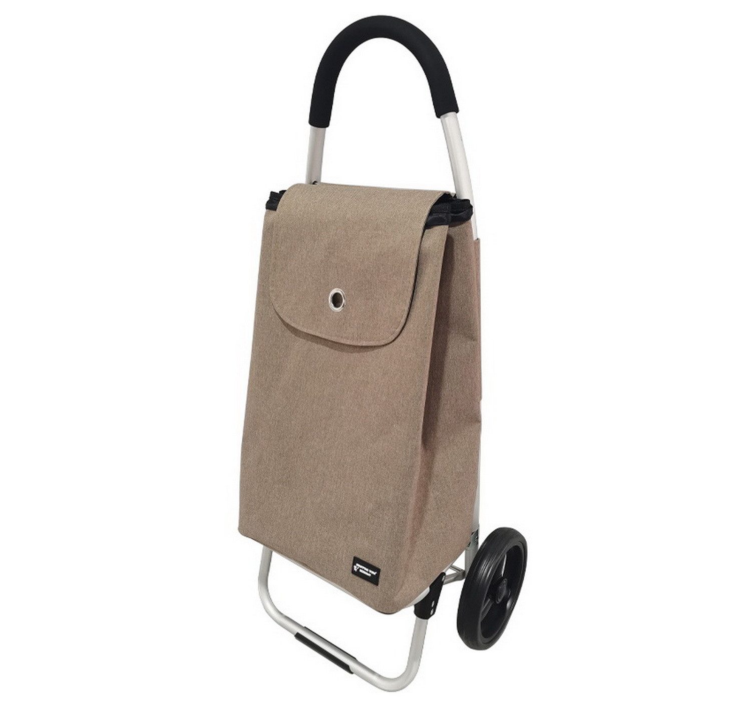 Gustav Voss Einkaufstrolley Aluminium Einkaufs-Trolley fahrbare Einkaufstasche Einkauf-Tasche, 44 l
