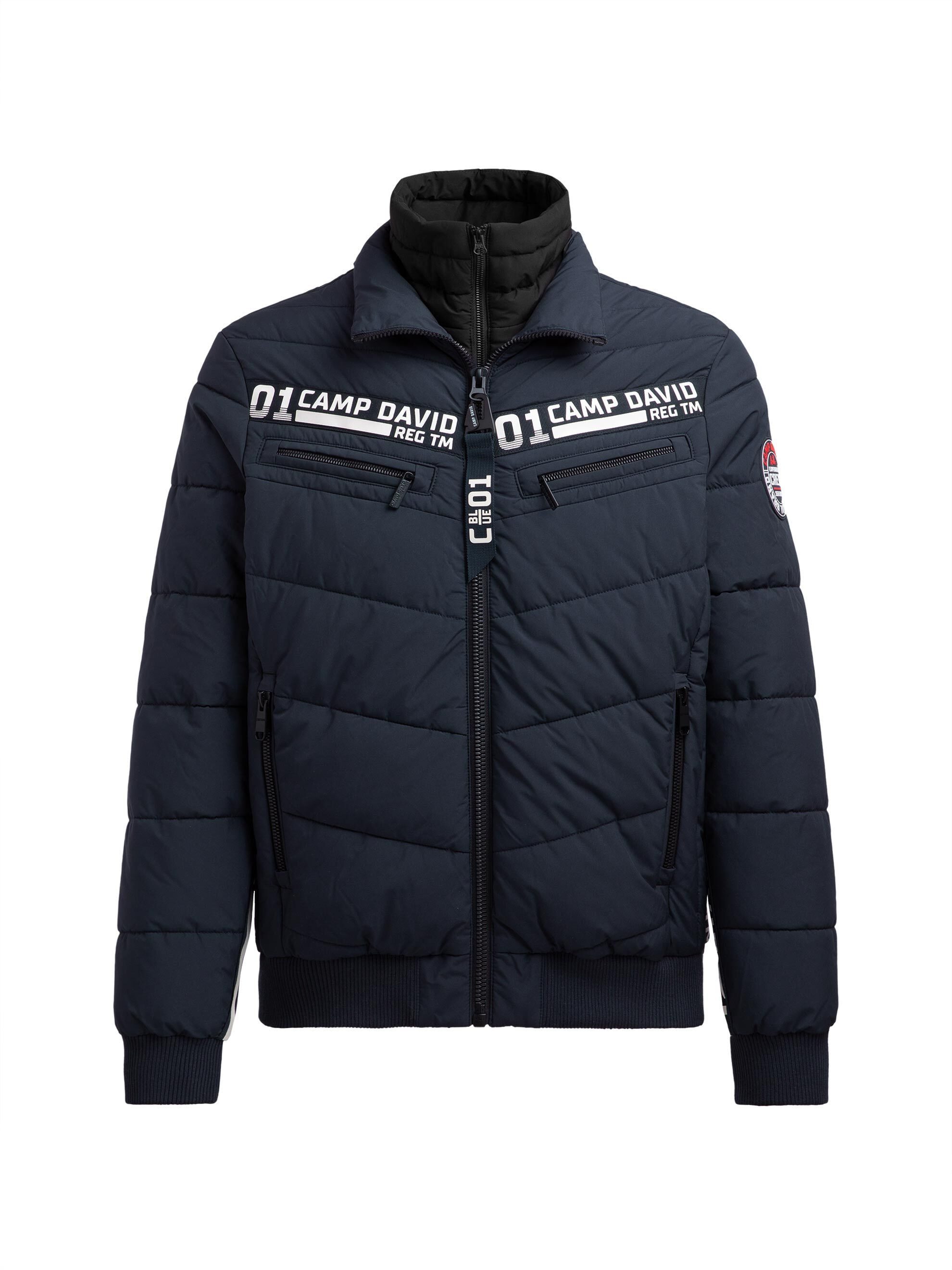 CAMP DAVID Winterjacke mit Reißverschluss an den Einschubtaschen – Bild 2 von 5