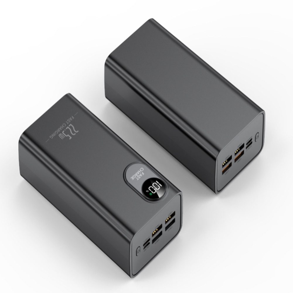 AeroAxis 30000mAh Powerbank 22,5W Schnellladung, 5 Ausgänge/2 Eingänge Powerbank 30000 mAh (3,7 V), 5 Ausgängen und 2 Eingängen Laden von 5 Geräten dank für Outdoor Handy