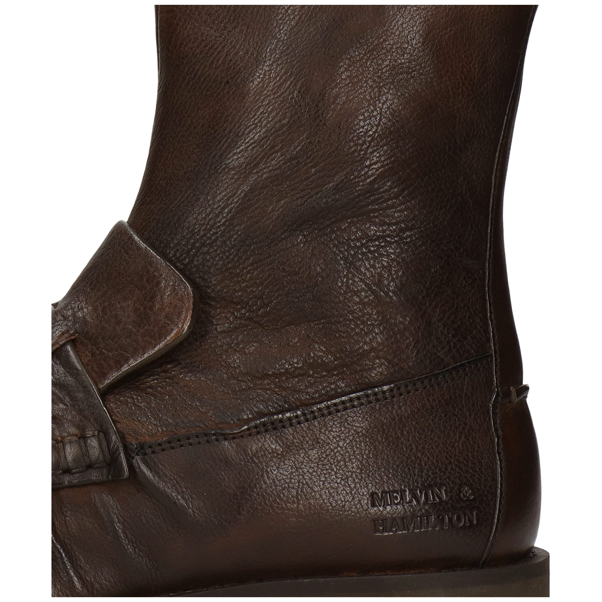 Melvin & Hamilton Gianna 31 Leder-Stiefeletten für Damen Stiefelette Flache Absätze, Echtes Leder, Vegetabile Gerbung – Bild 5 von 5