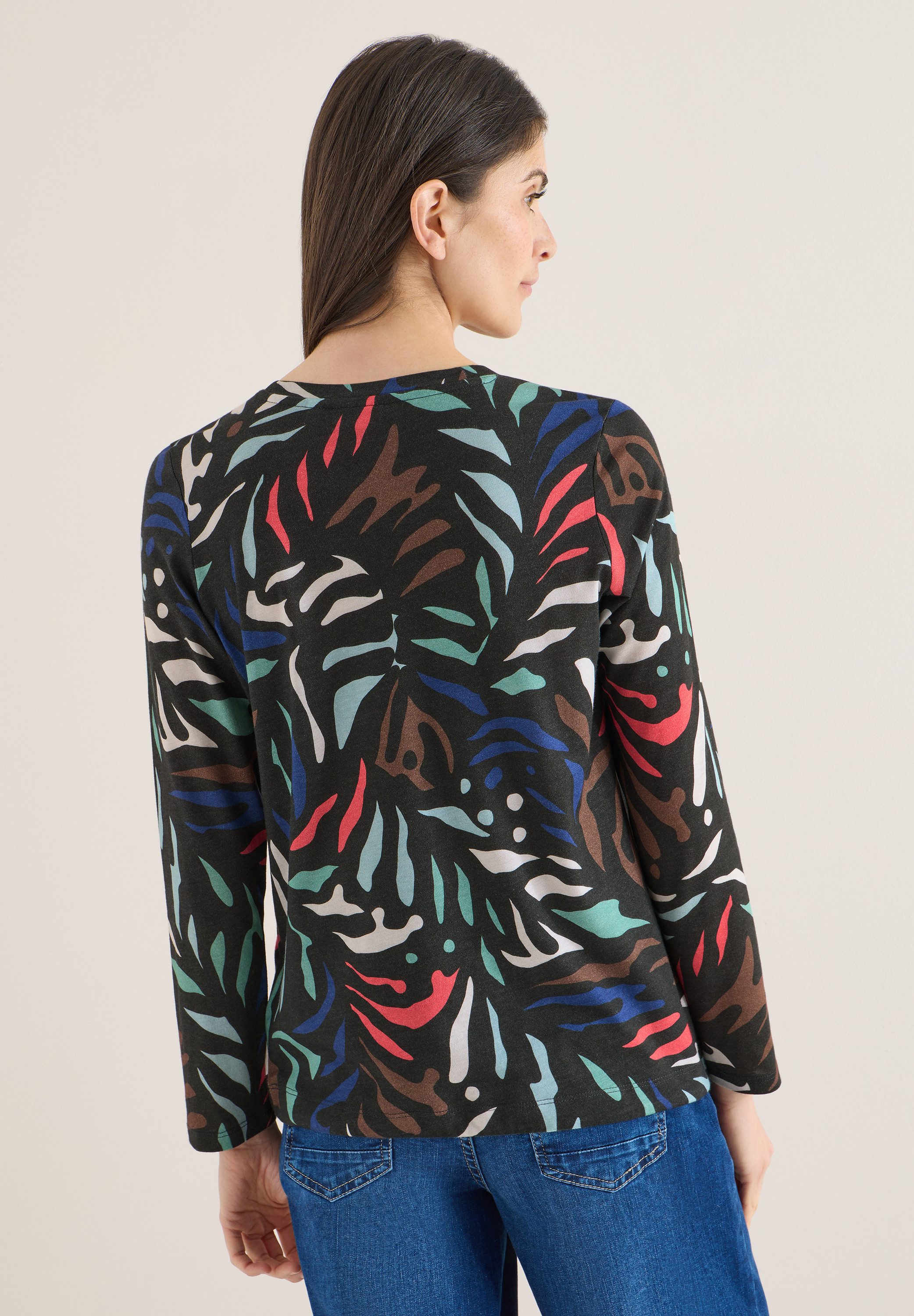 CECIL Langarmshirt mit Rundhalsausschnitt günstig online kaufen