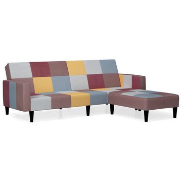 DOTMALL Big-Sofa 2-teiliges Chesterfield-Sofa-Set, Wohnzimmermöbel aus Stoff, bequem