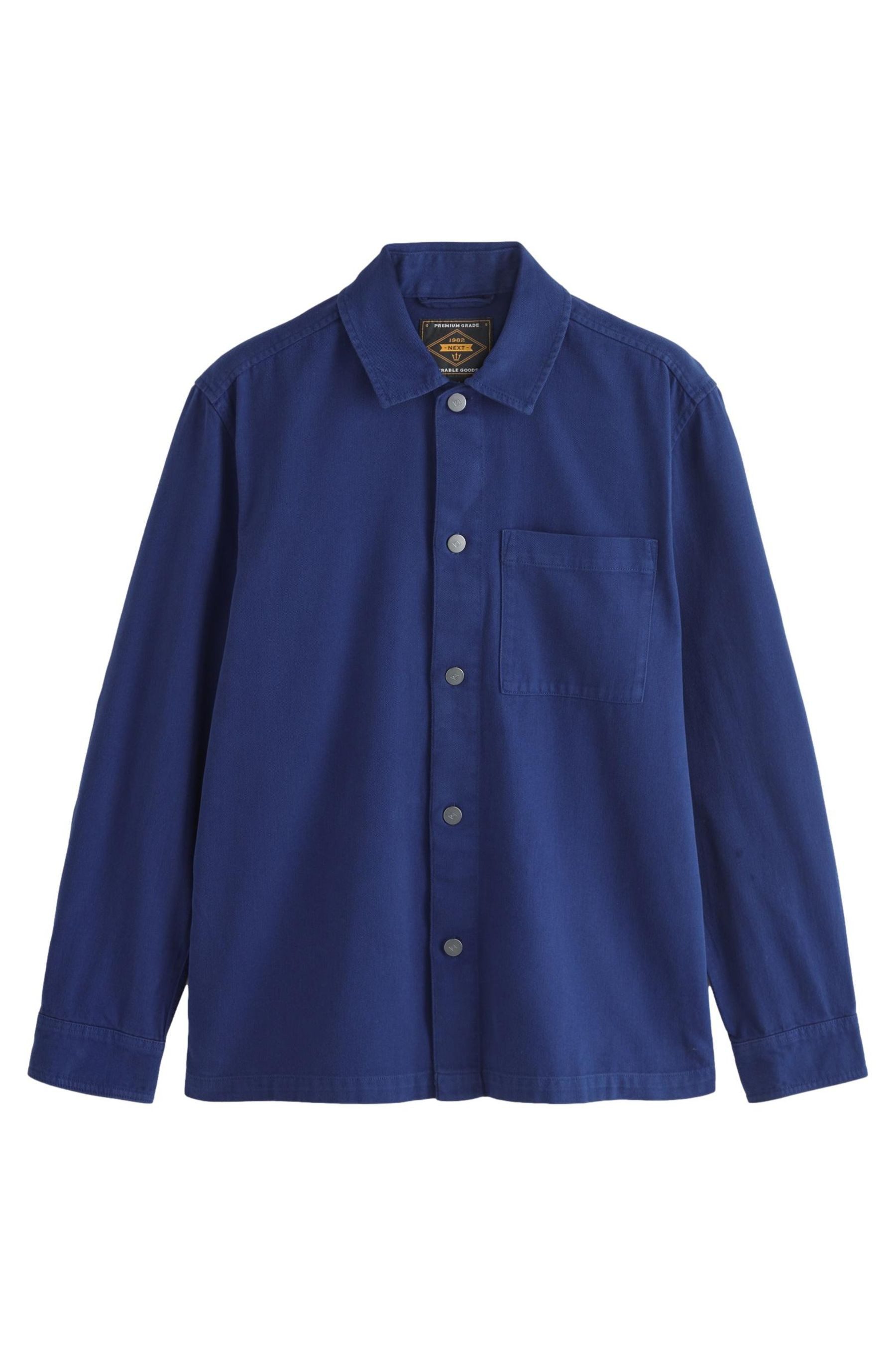 Hemdjacke Canvas-Hemdjacke mit Taschen