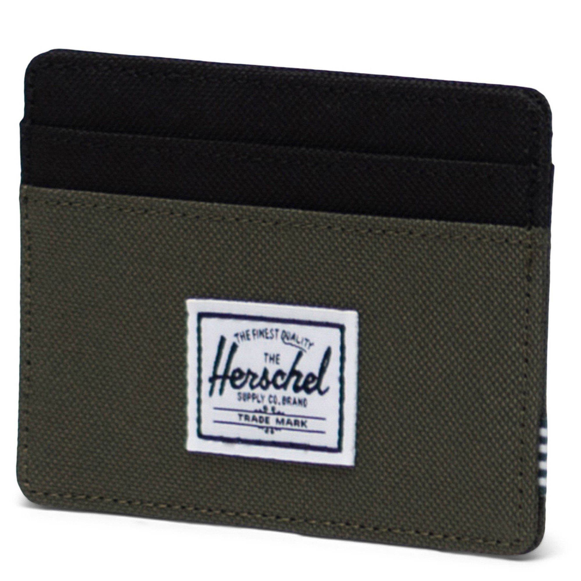 Herschel Geldbörse Kreditkartenetui (1-tlg) 10 - cm forest RFID Charlie night/black 4cc