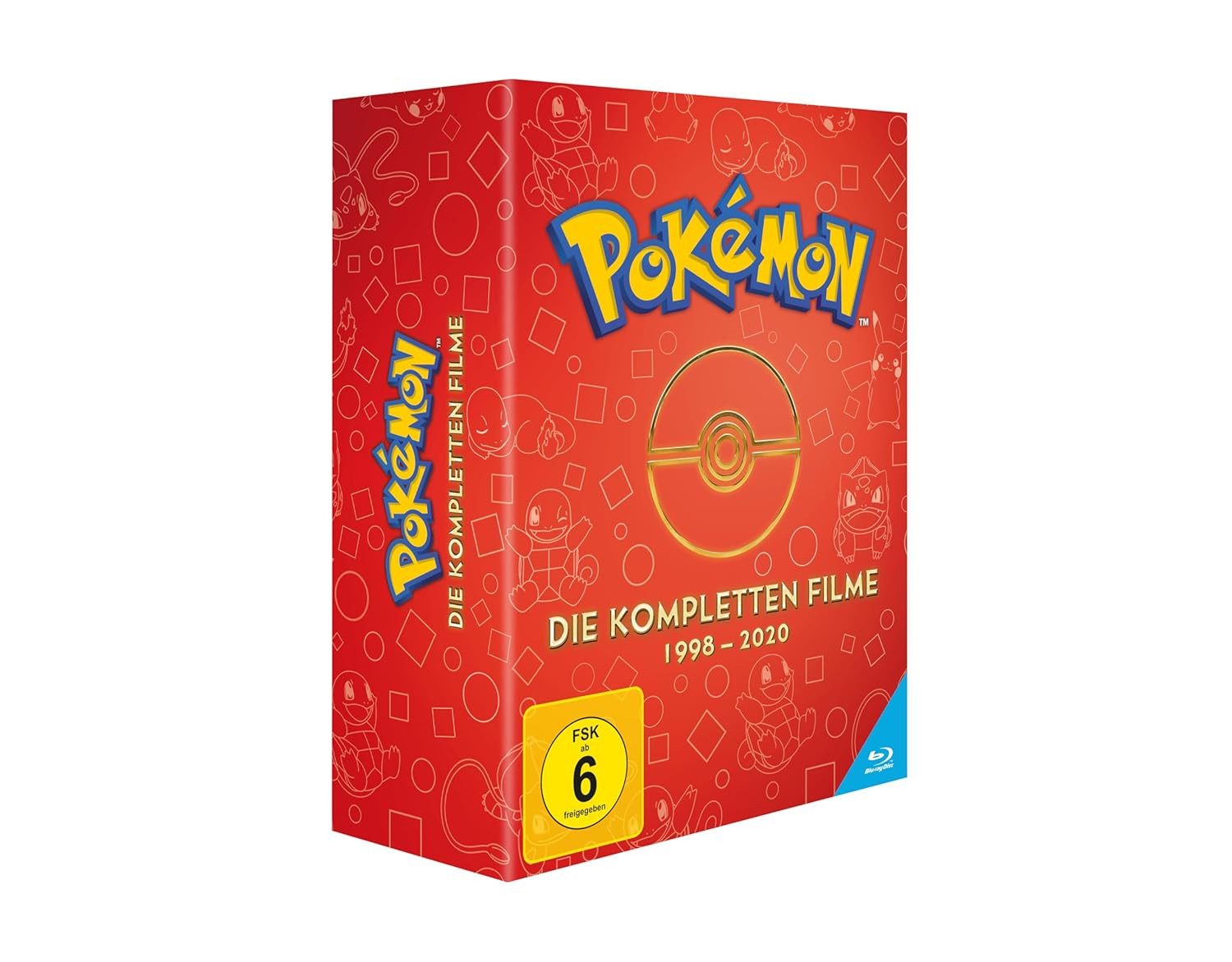 POKÉMON Blu-ray Pokemon - Die kompletten Filme Limited Edition BluRay, (23-St., Box-Set), Alle 23 Filme in einer Box