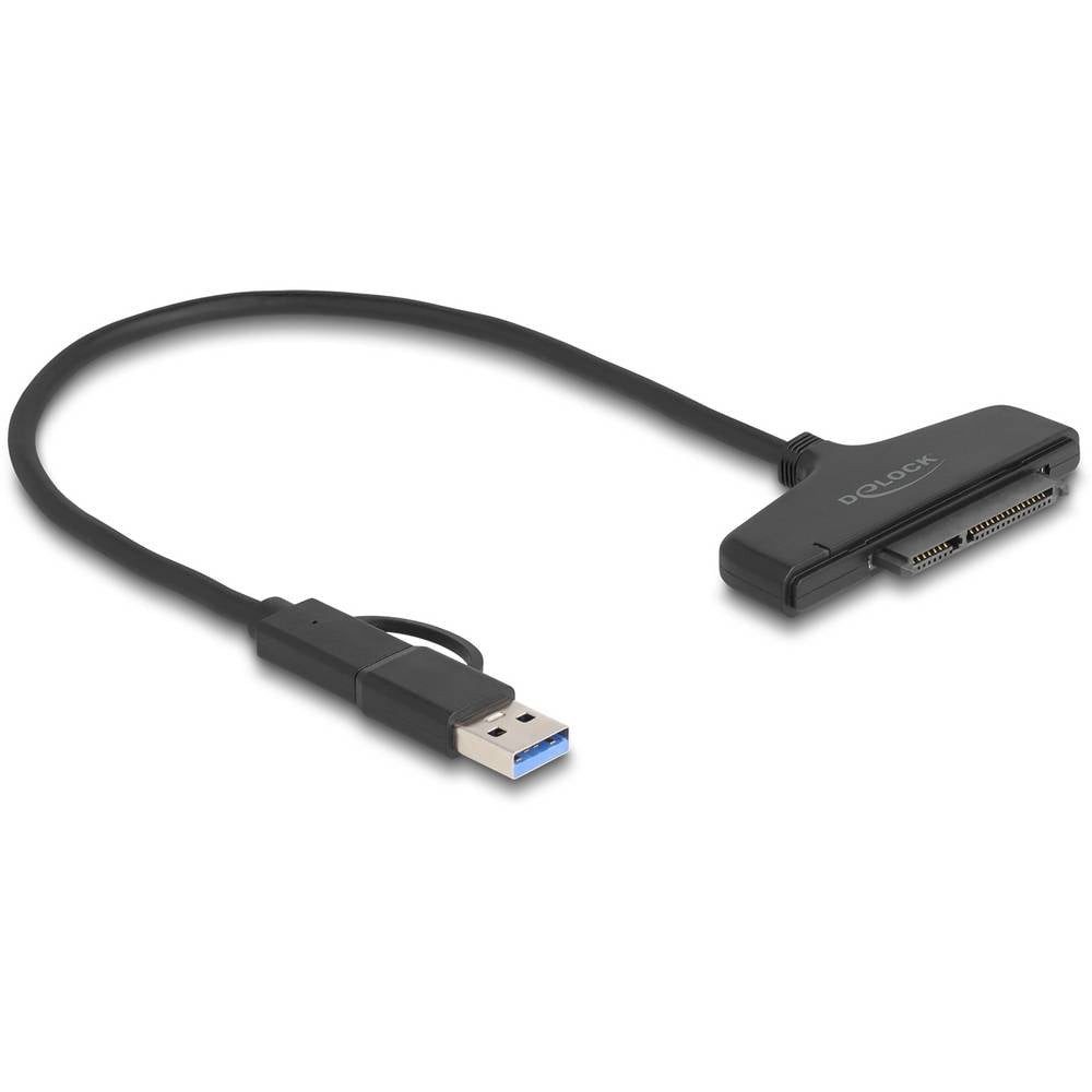Delock Festplatten Anschlusskabel 30 cm Schwarz 61042 Computer-Kabel