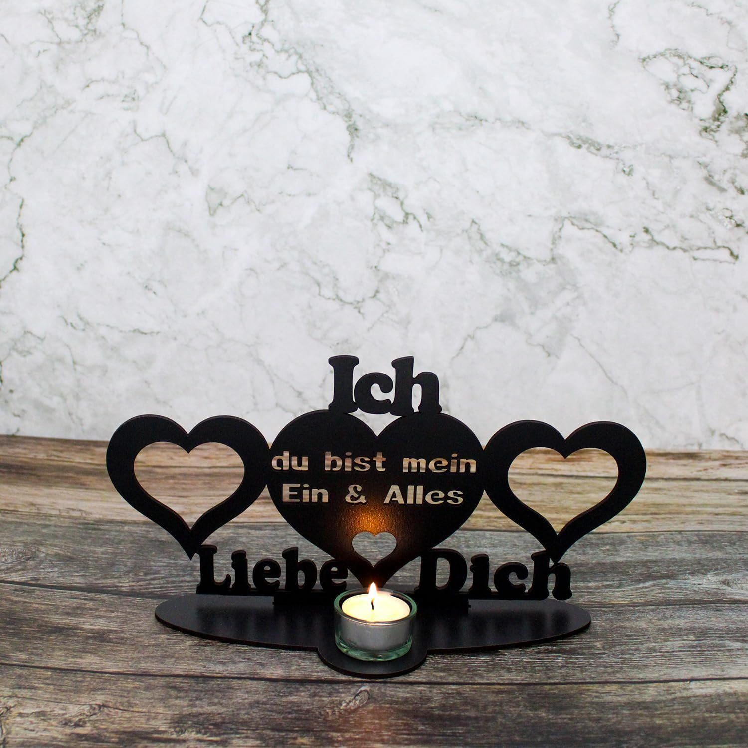 LEON FOLIEN Dekofigur Teelichthalter du bist günstig online kaufen