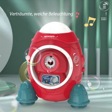 Kind Ja Seifenblasenmaschine Seifenblasenmaschine für Kinder, Seifenspender, Musik und Lichter