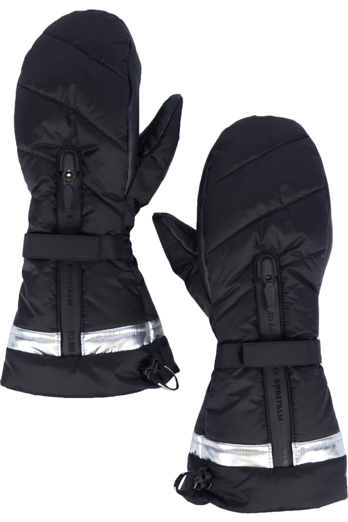 Gloves W Sportalm Kitzbühel Damen Black Fleecehandschuhe Sportalm Accessoires