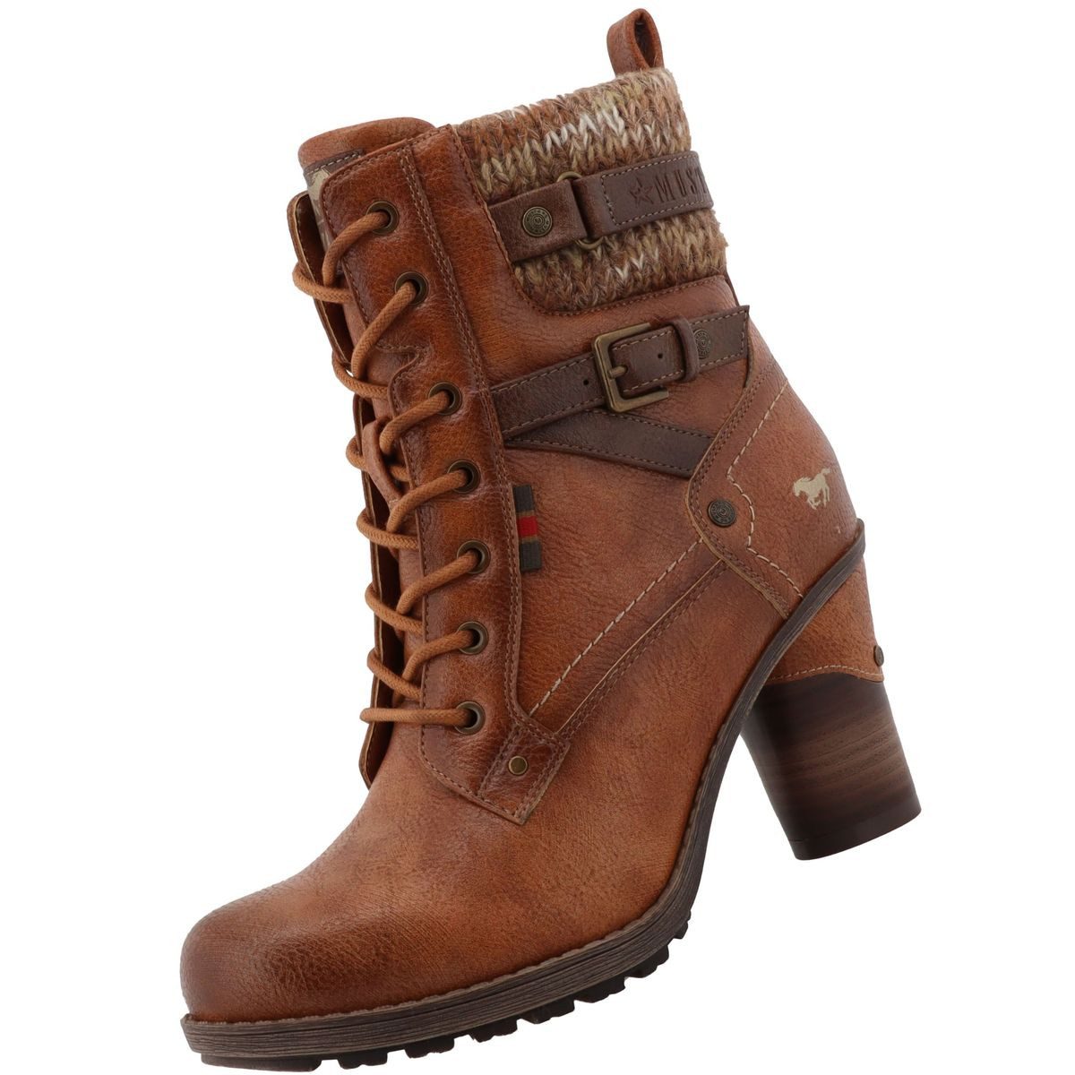 Mustang Shoes 15M0162006-cognac Stiefelette günstig online kaufen