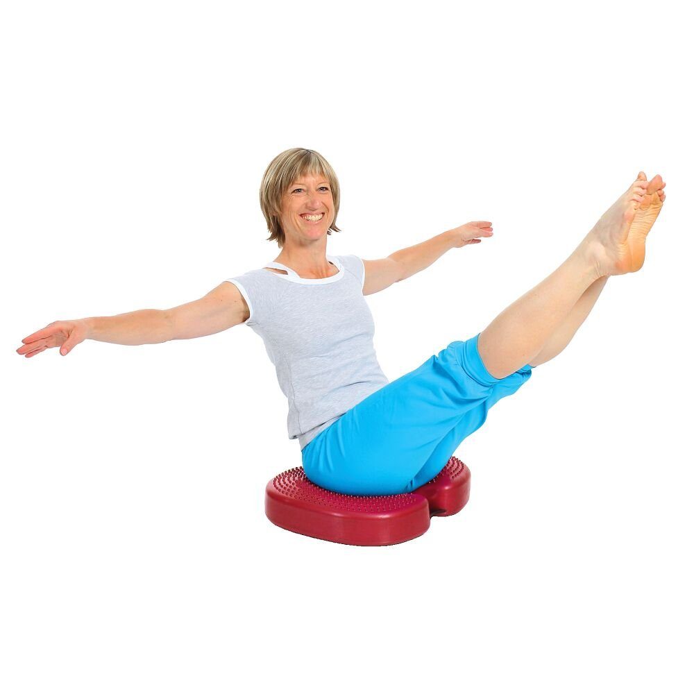 Togu Koordinations-Trainingssystem Pro, Aero-Step Standard Rehabilitation und Rot, Balance-Step Für Therapie Fitness