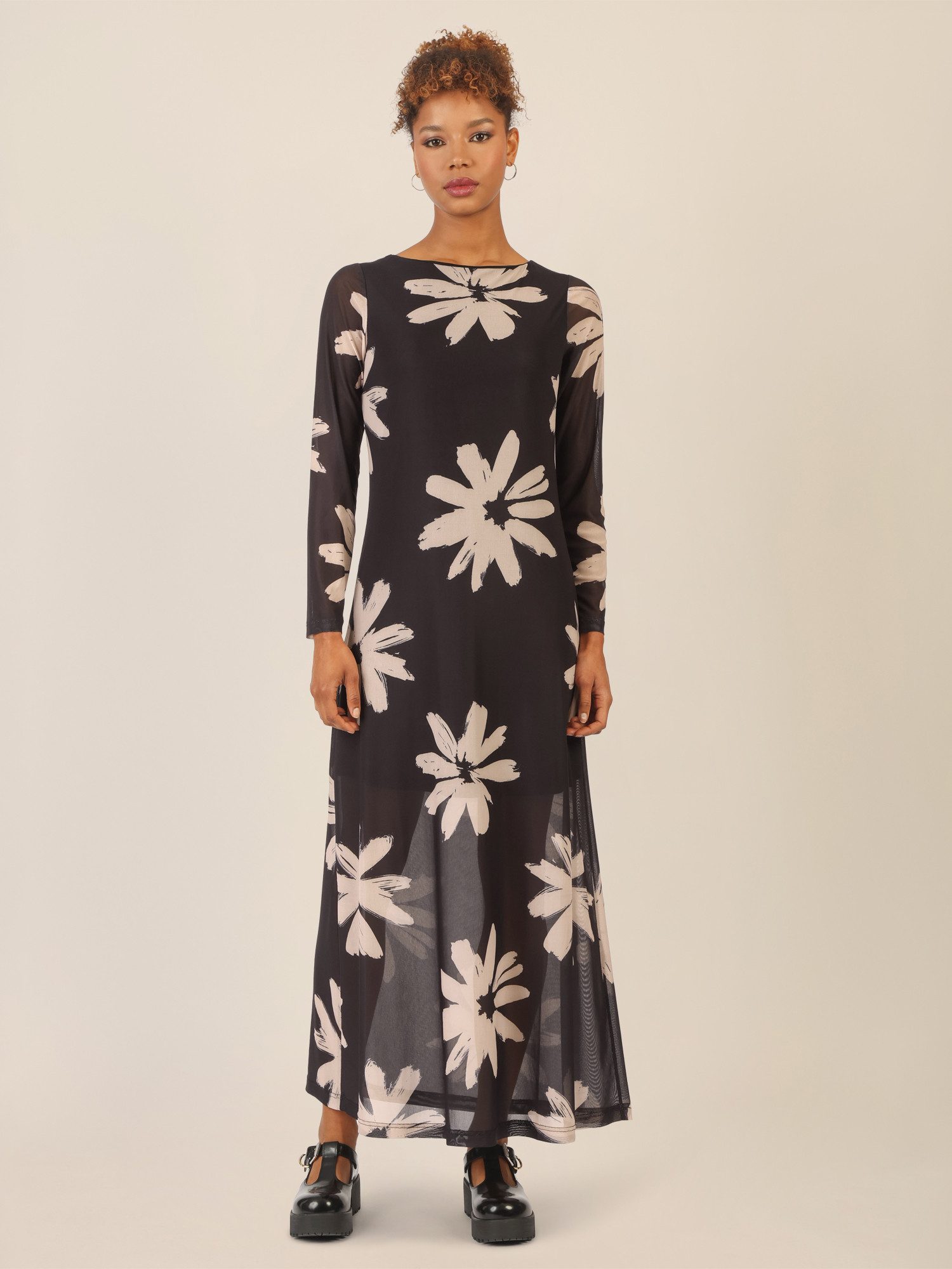 Apart Maxikleid mit großem Blumenprint