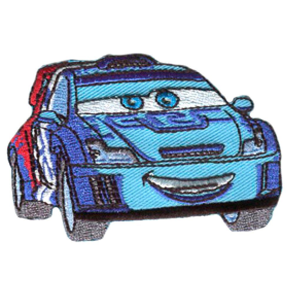 Disney Aufnäher Bügelbild, Aufbügler, Applikationen, Patches, Flicken, zum aufbügeln, Polyester, CARS RAOUL CAROULE - Größe: 6,5 x 4,5 cm
