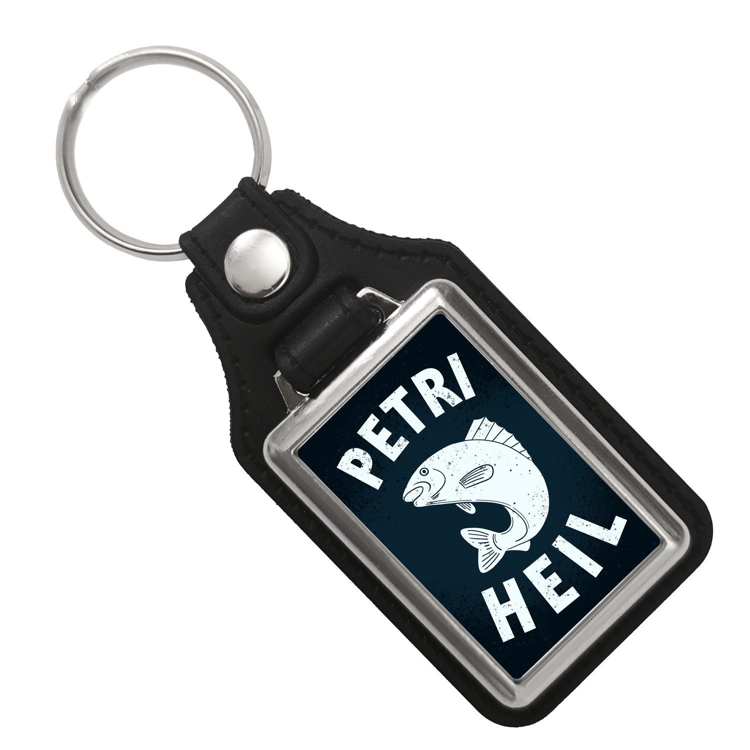 speecheese Schlüsselanhänger Petri Heil Fisch Schlüsselanhänger günstig online kaufen