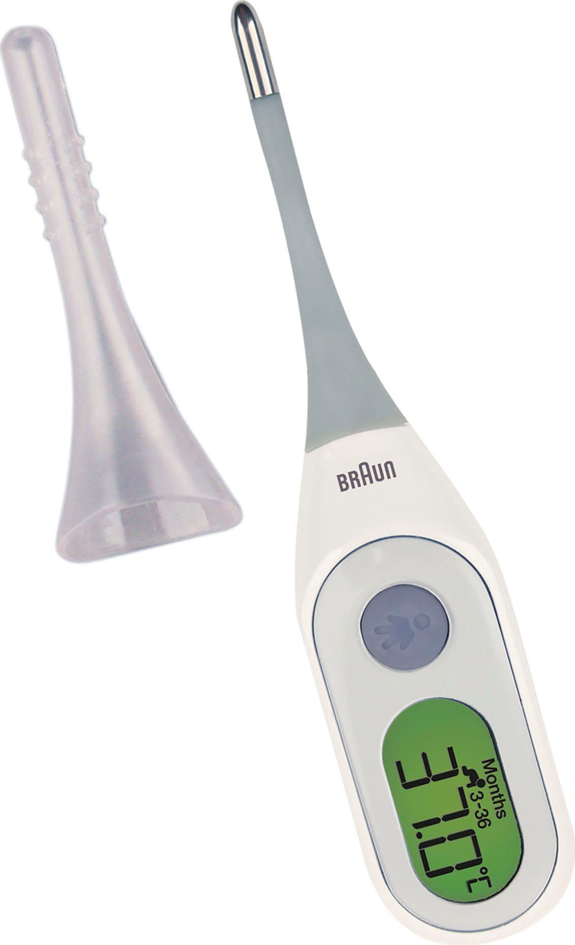 Braun Fieberthermometer PRT2000 Digitalthermometer mit Precision® Age