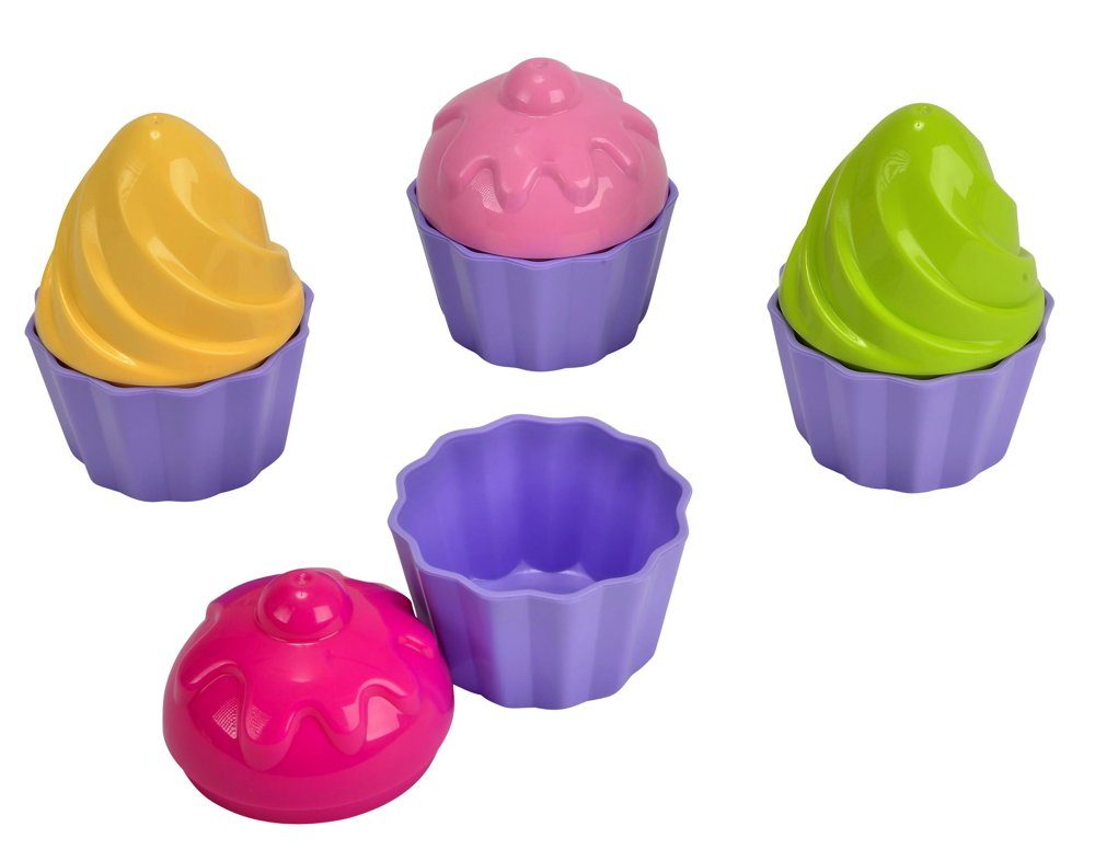 SIMBA Sandform-Set Outdoor Spielzeug Sand & Strand Sandformen Cup Cake Set günstig online kaufen
