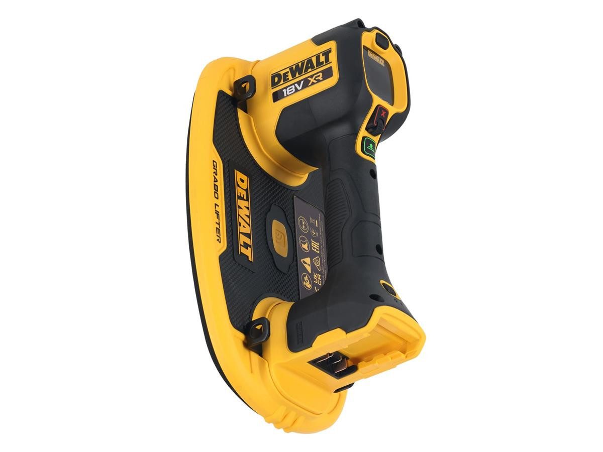 DeWalt Plattenheber Akku-Vakuum-Heber 18 V, Basisv), max. 120 kg Traglast, -], bis zu 120 kg Hebekraft, ohne Akku und Ladegerät