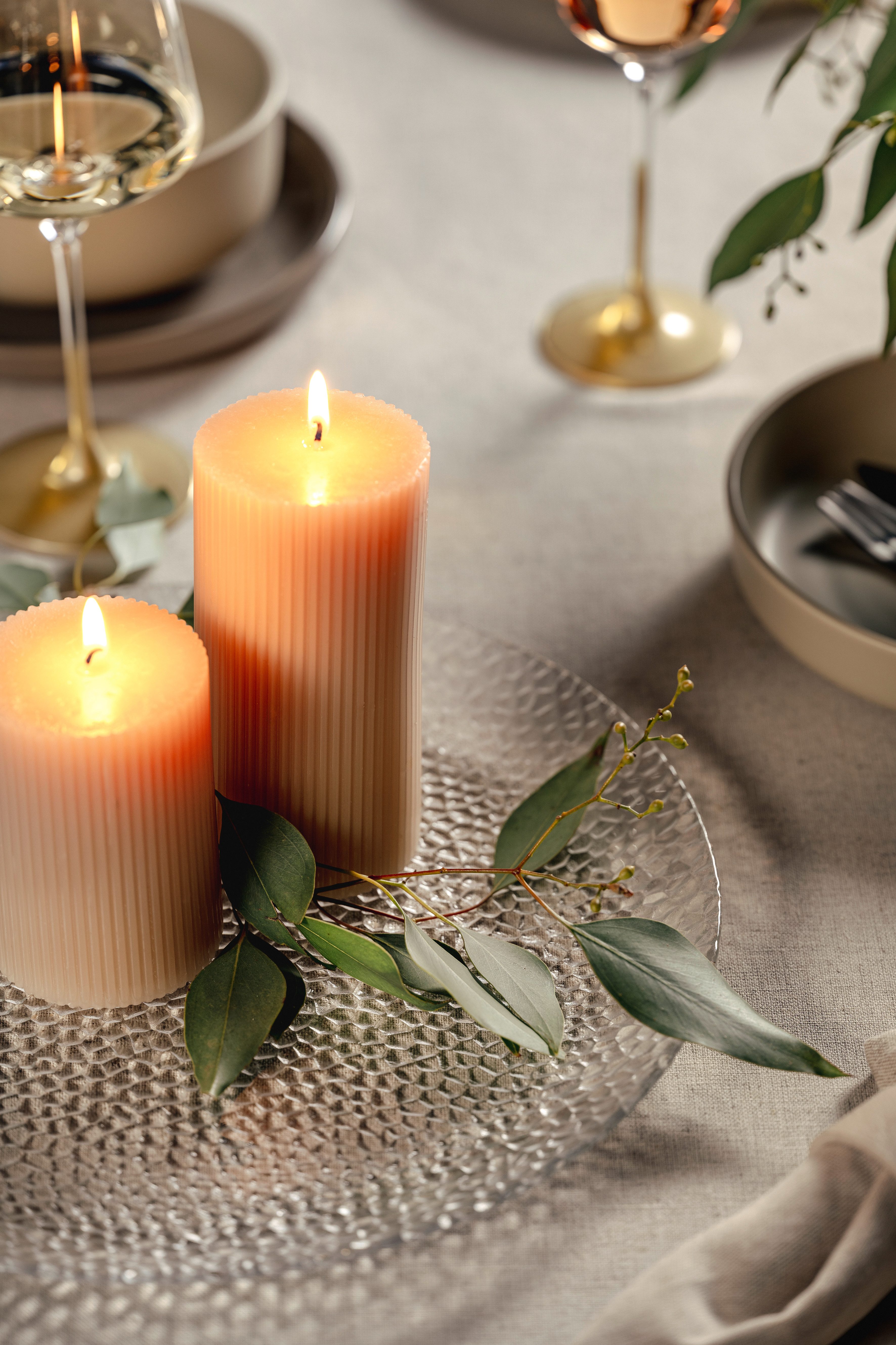 LEONARDO Dekoteller Martello, aus Glas