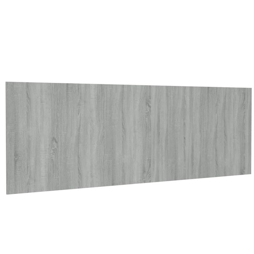 Sonoma Wand Holzwerkstoff, (1 Kopfteil cm 240x1,5x80 Grau Kopfteil vidaXL St)