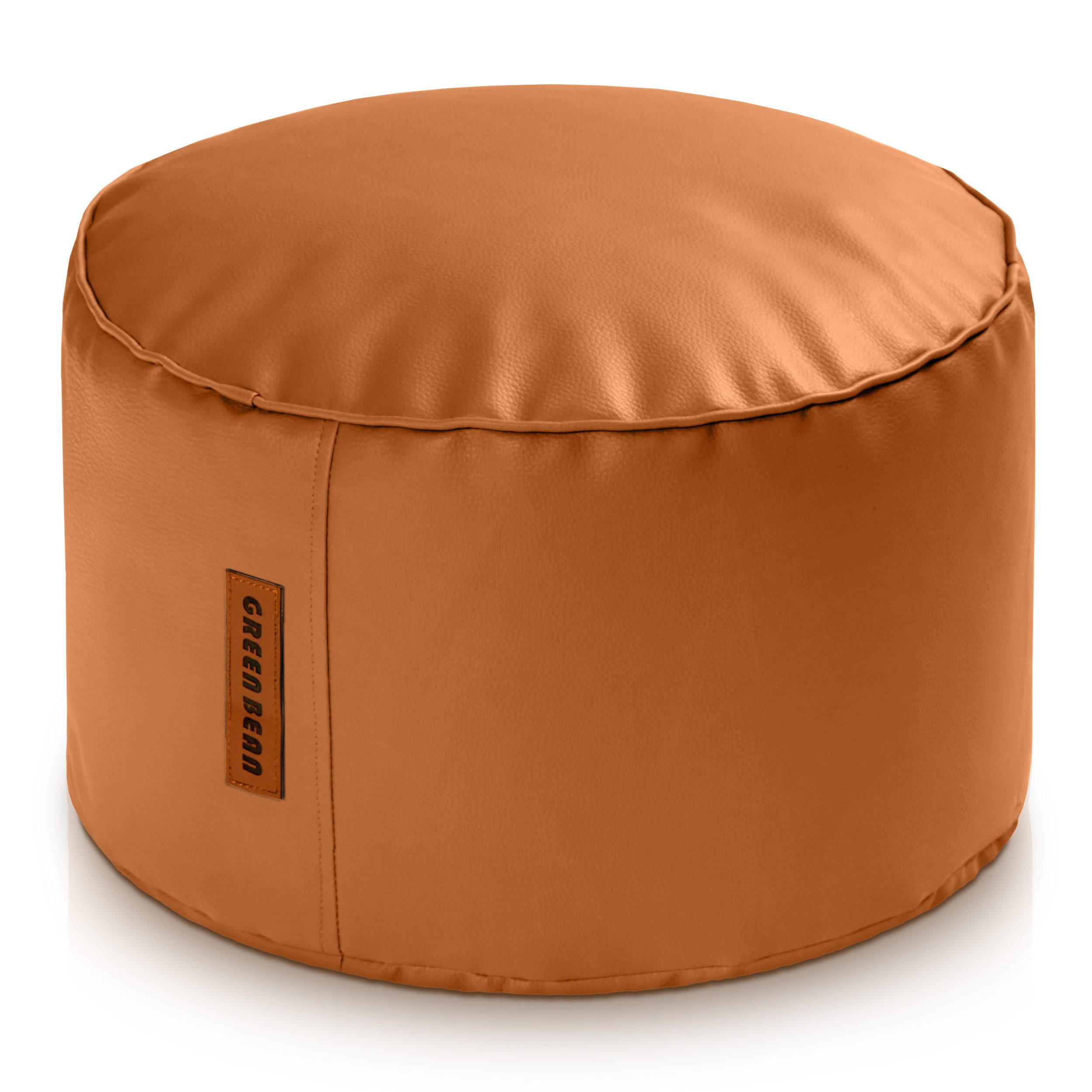 Green Bean Pouf Sitzsack-Hocker Kunstleder Stay rund (Indoor / Outdoor, abw günstig online kaufen