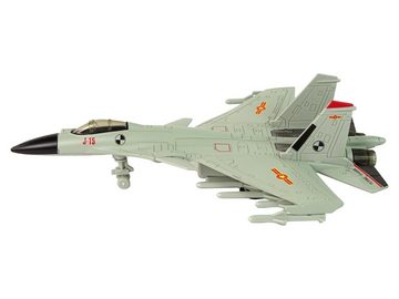 LEAN Toys Spielzeug-Flugzeug Kampfflugzeug Reibungsantrieb Spielzeug Flugzeugmodell Kampfjet Sounds