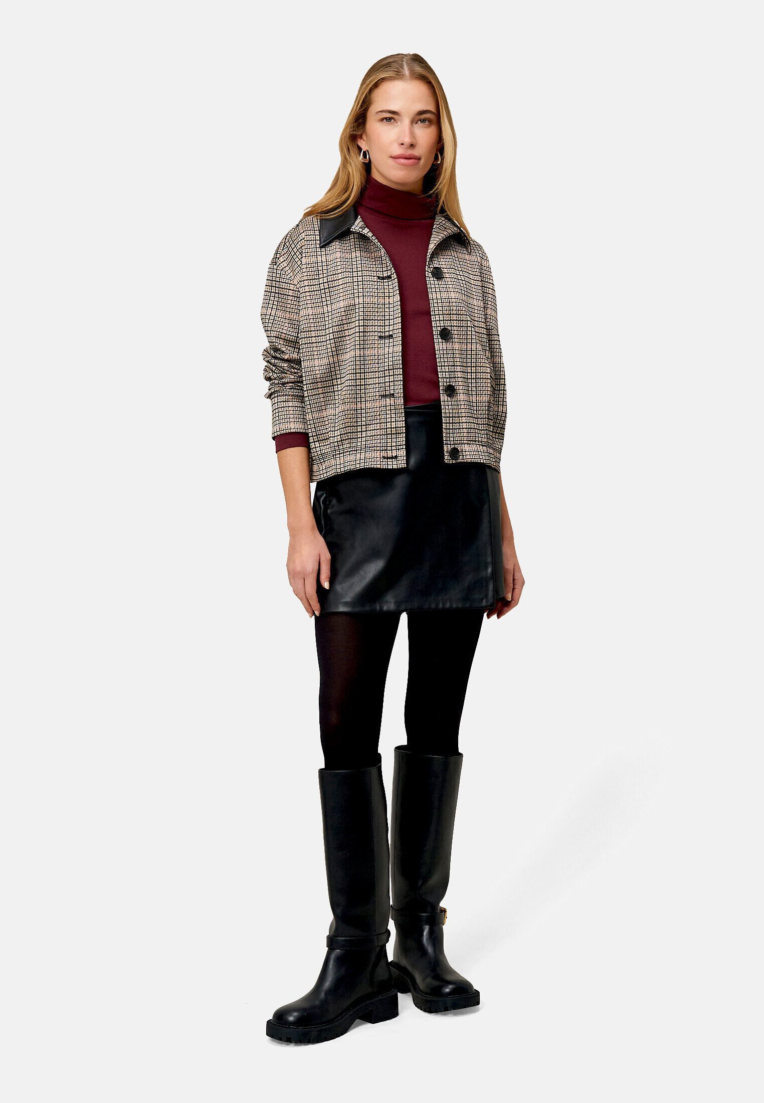 Zero Jackenblazer Damen mit Knopfleiste Knopfleiste