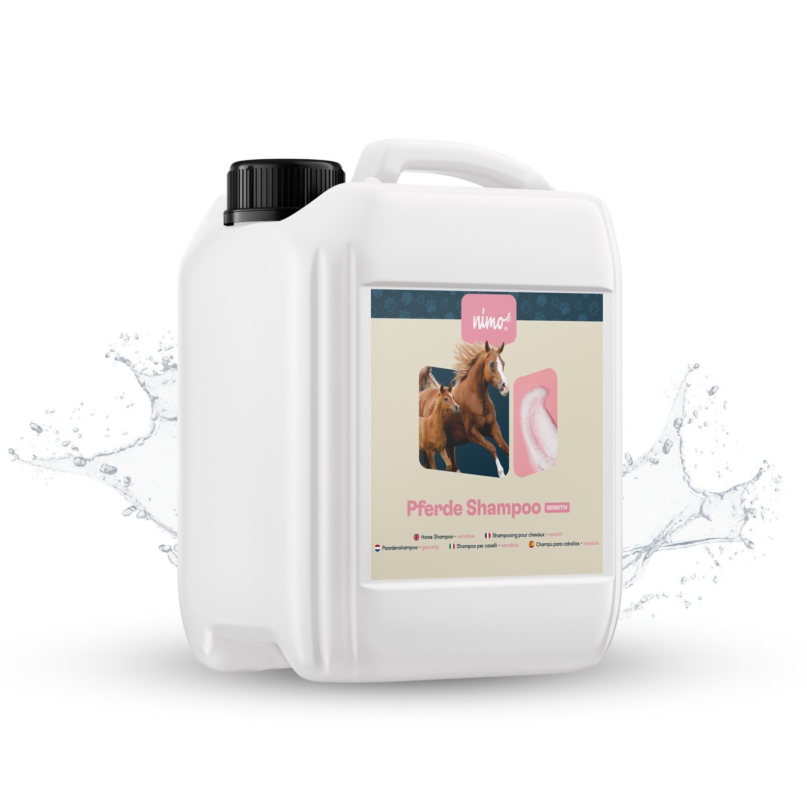 Tiershampoo Pferde Shampoo sensitiv