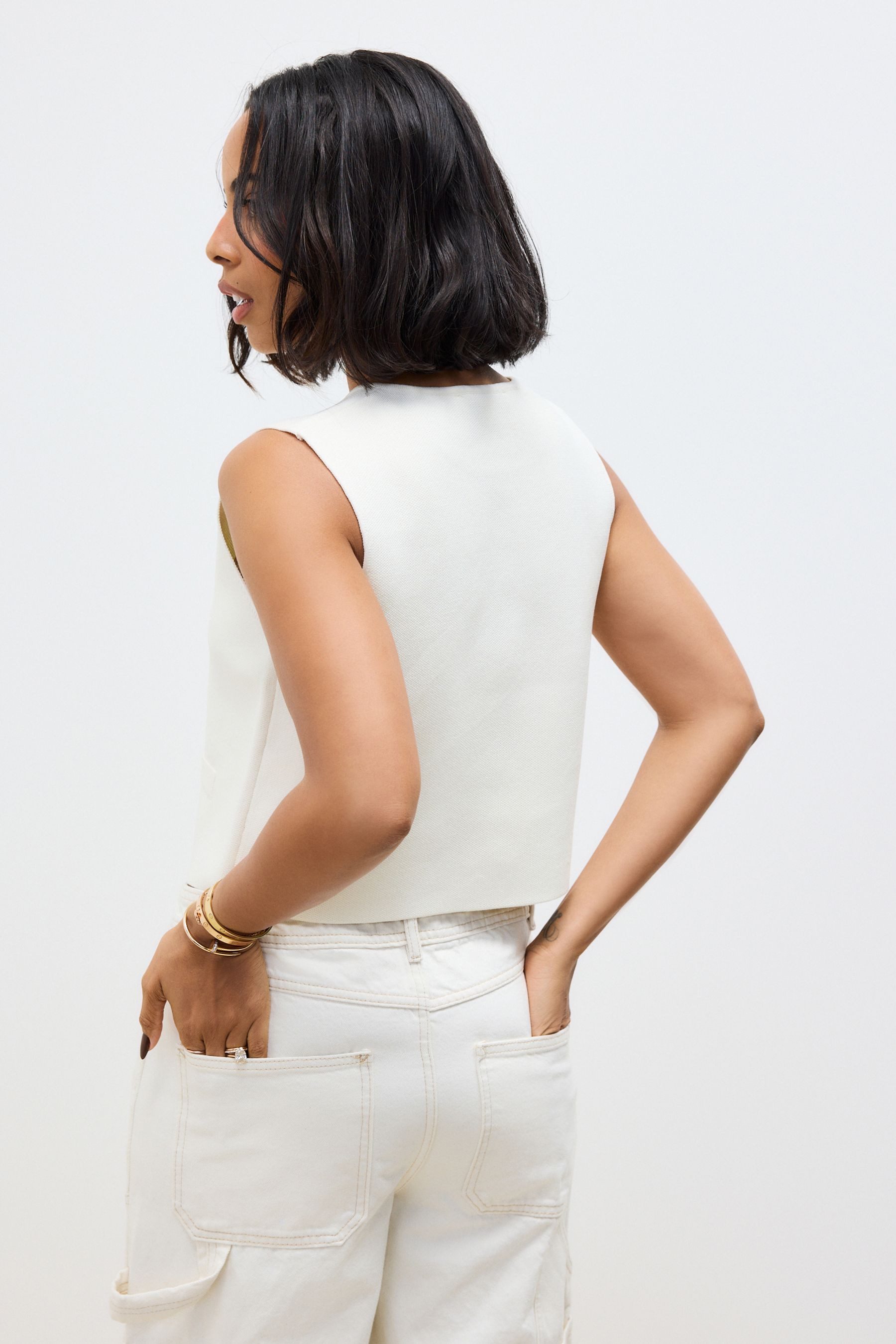 Next Anzugweste Elegante, geknöpfte Weste (1-tlg) günstig online kaufen