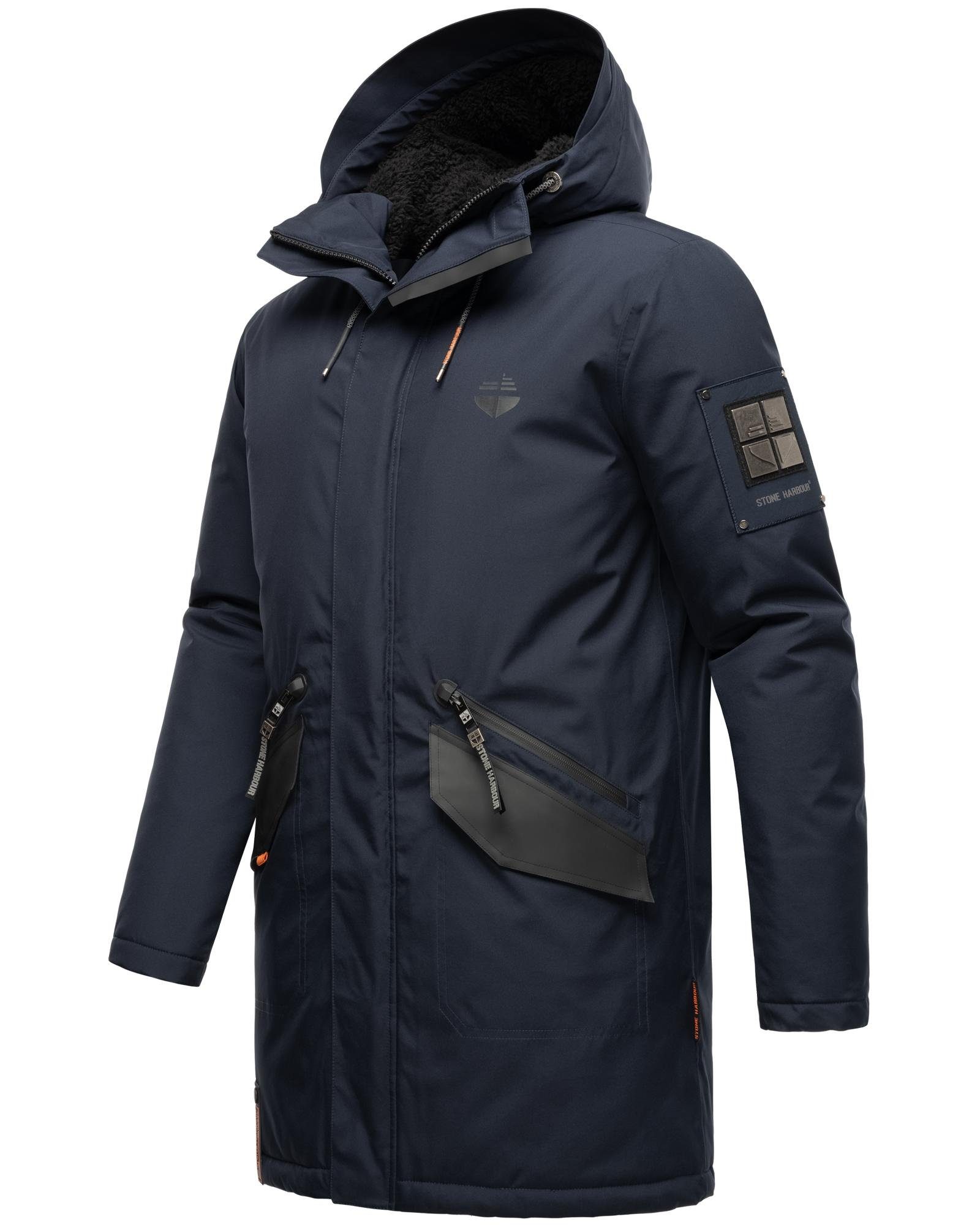 Stone Harbour Wintermantel "Ragaan" modischer Herren Winterparka mit Teddyf günstig online kaufen