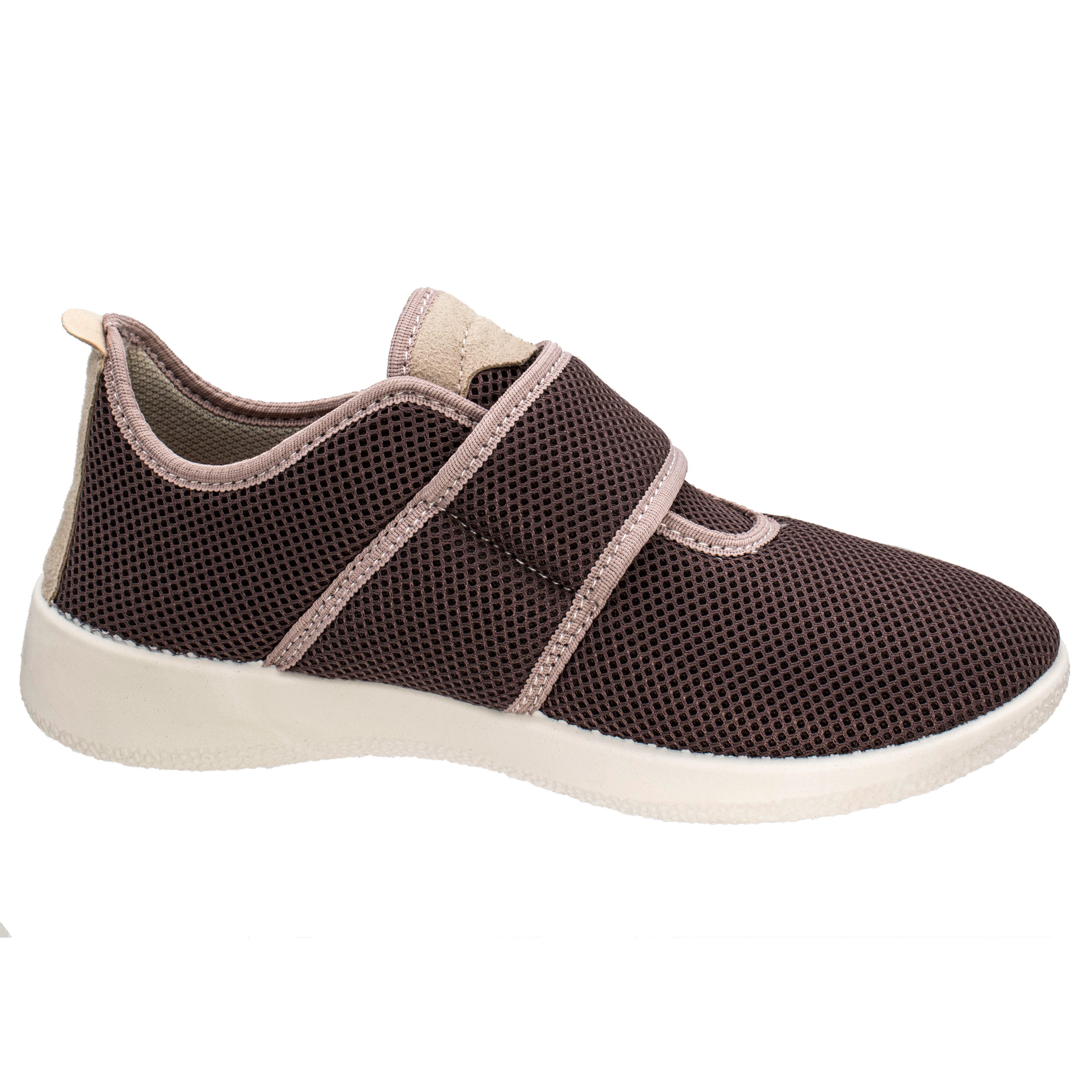 Fischer-Markenschuh Ortho Aktiv Klettschuh aus Mesh, mit Textilfutter, Einlegesohle herausnehmbar – Bild 2 von 5