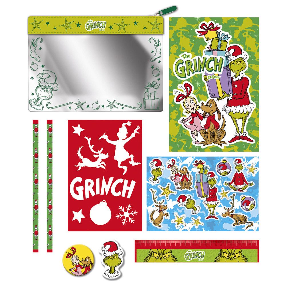 Empeak Schulheft Grinch - Schreibset