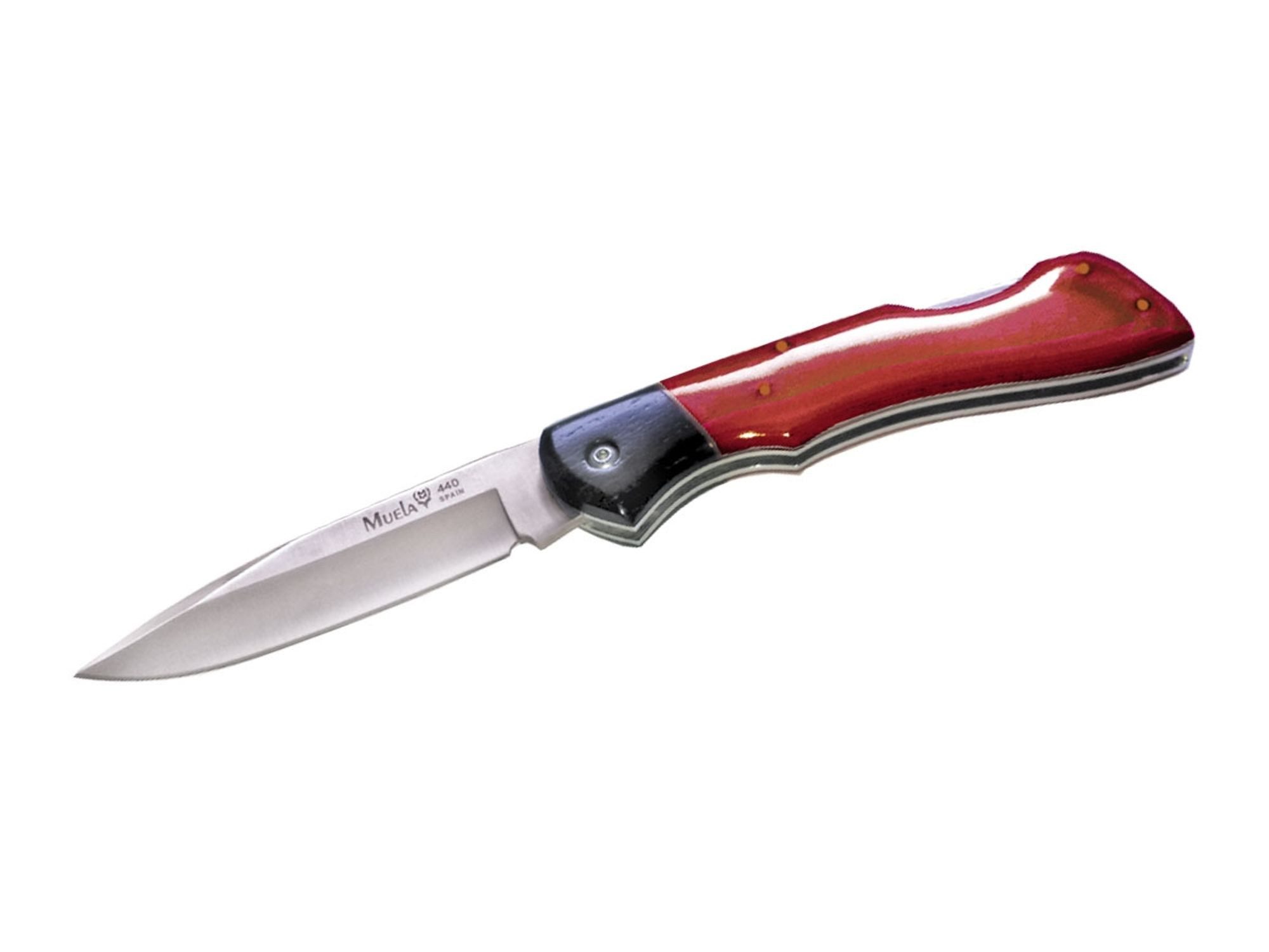 Taschenmesser Muela Taschenmesser Rotes Micarta-Holzbolster VX-8R