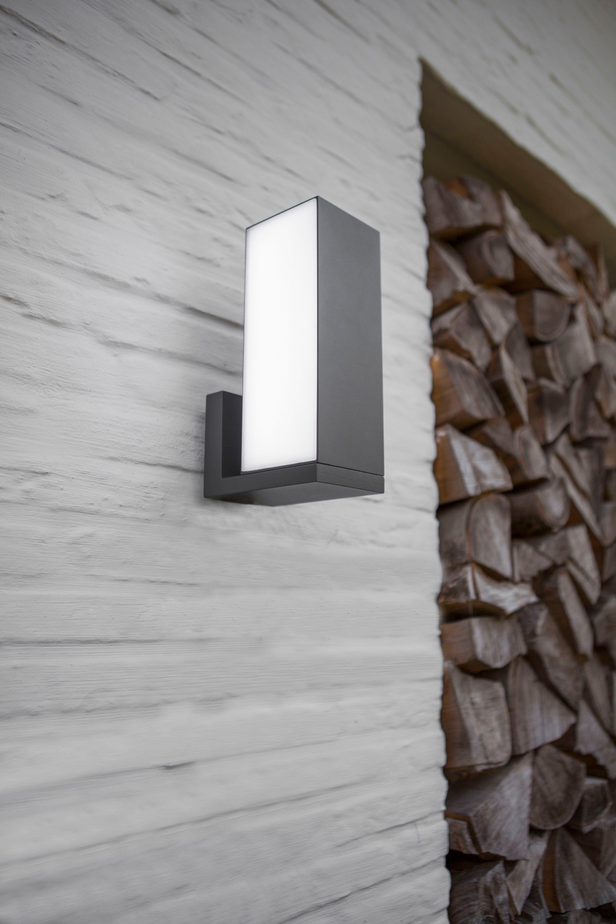 LUTEC Smarte LED-Leuchte CUBA, LED fest integriert, Smart-Home | Alle Lampen