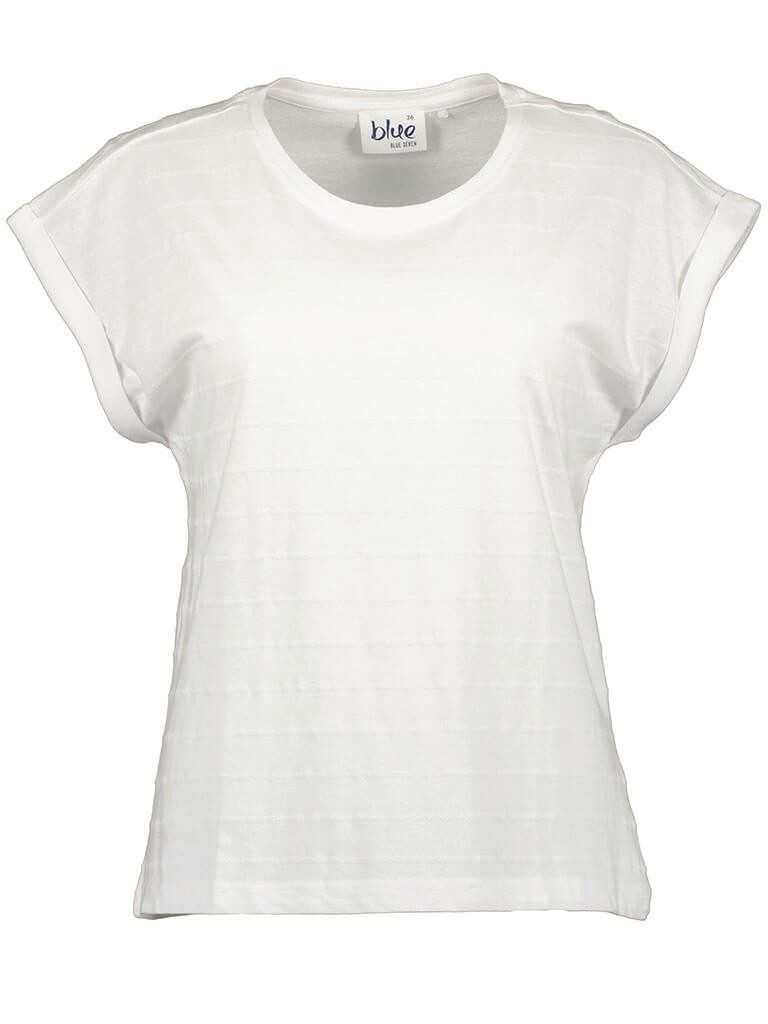 Blue Seven T-Shirt Damen Kurzarm-Shirt mit günstig online kaufen