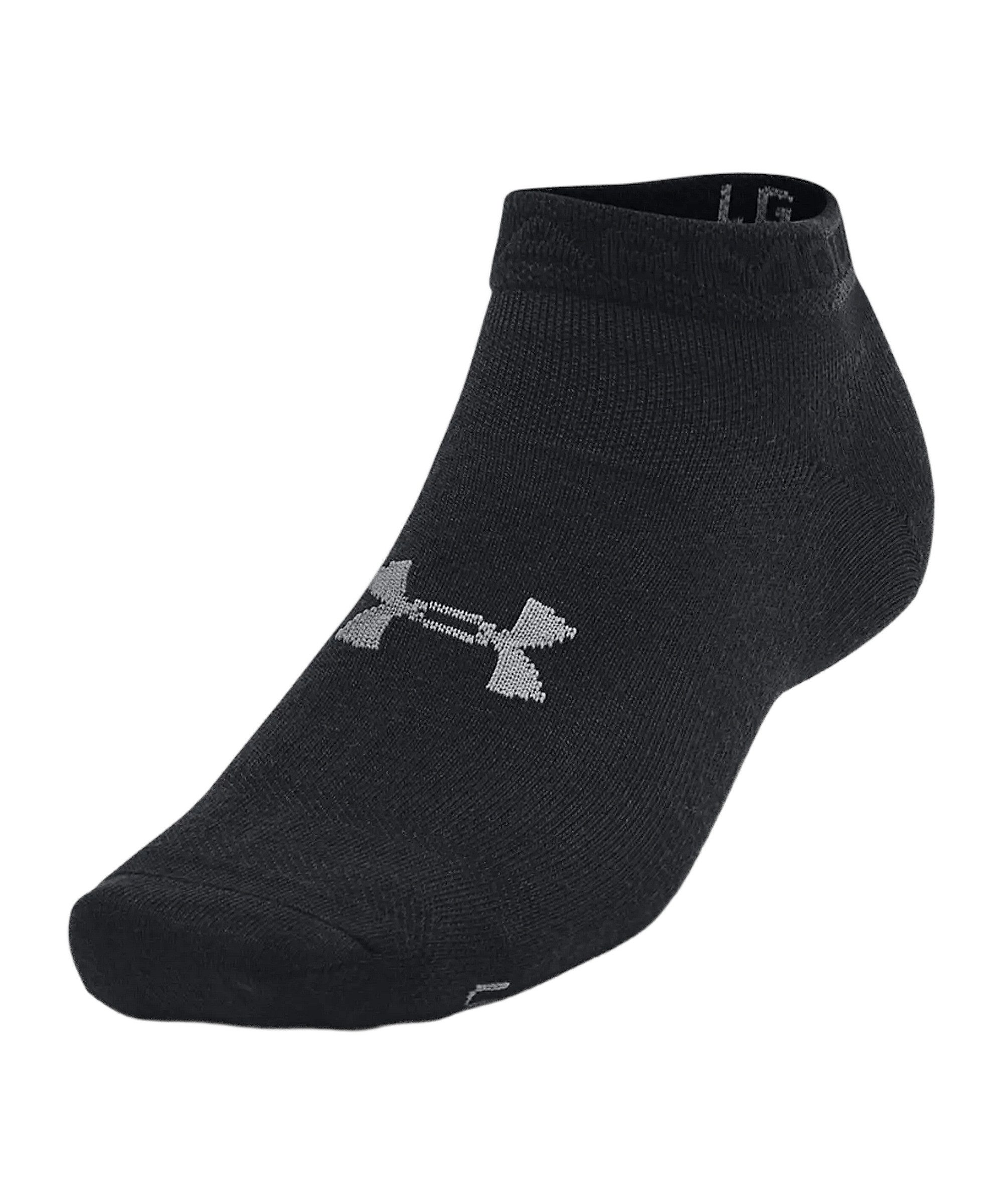 Under Armour® Sportsocken Under Armour Ess Low Cut 3er Pack Socken Polyester